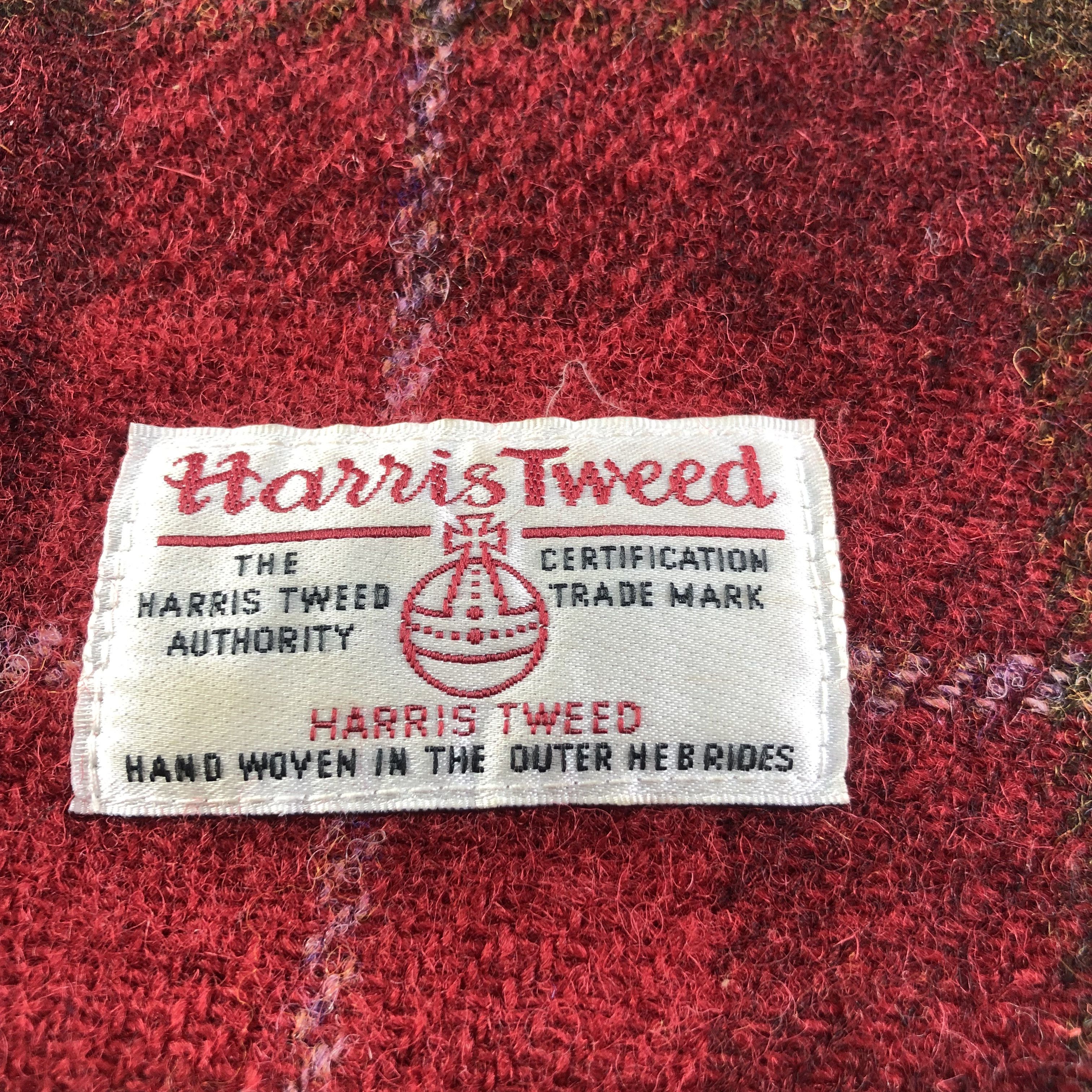 Harris Tweed Harris Tweed Cable Knit Wool Scarf Muffler Snood V2036 Size ONE SIZE - 4 Thumbnail