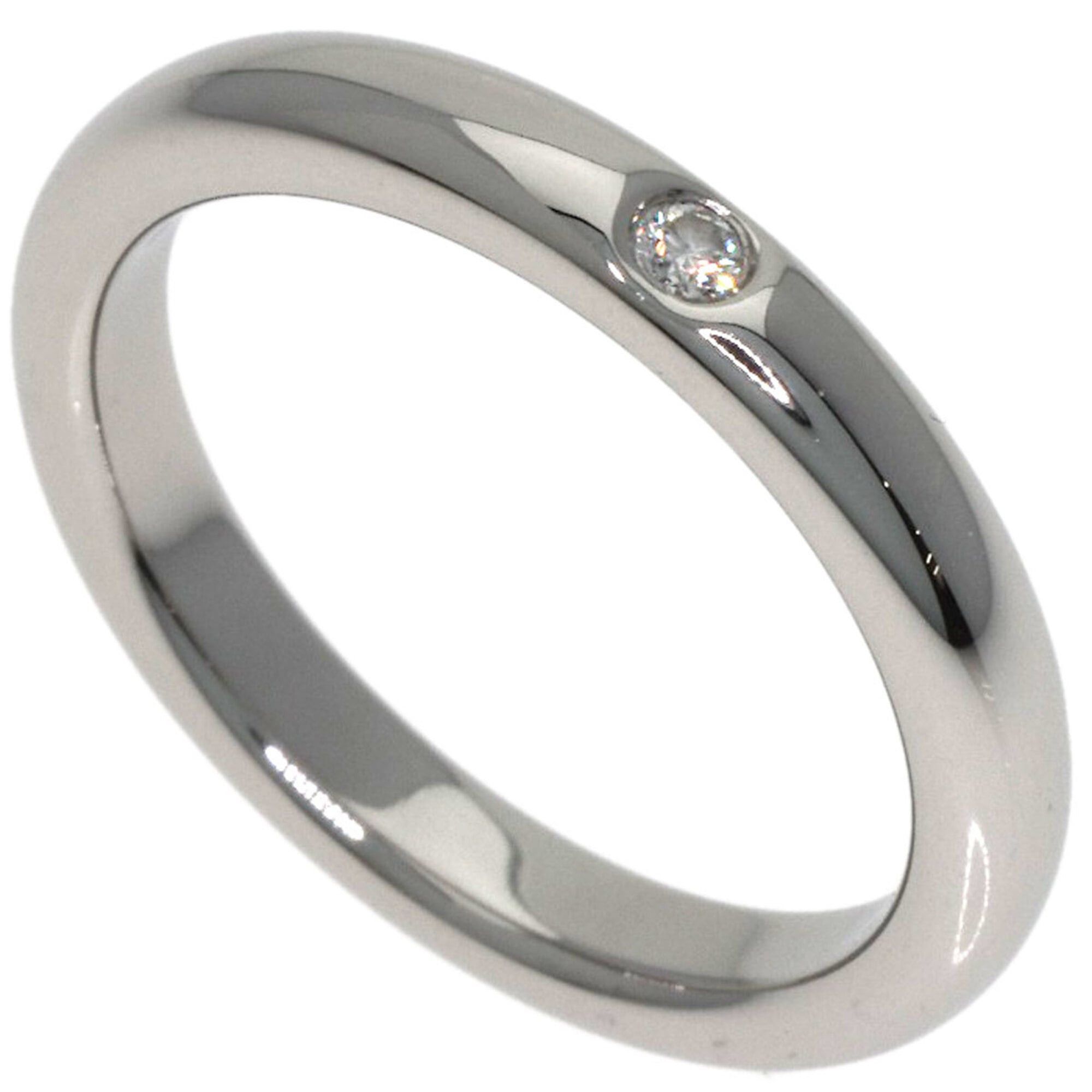 Tiffany & Co. Tiffany & Co. Stacking Band 1P Diamond Ring, Platinum PT950, Women's. Size ONE SIZE - 1 Thumbnail