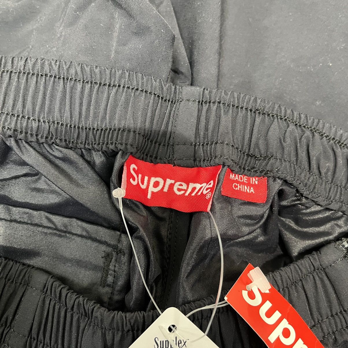 Supreme Supreme Full Zip Baggy Warm Up Pants Black Size US 30 / EU 46 - 6 Thumbnail