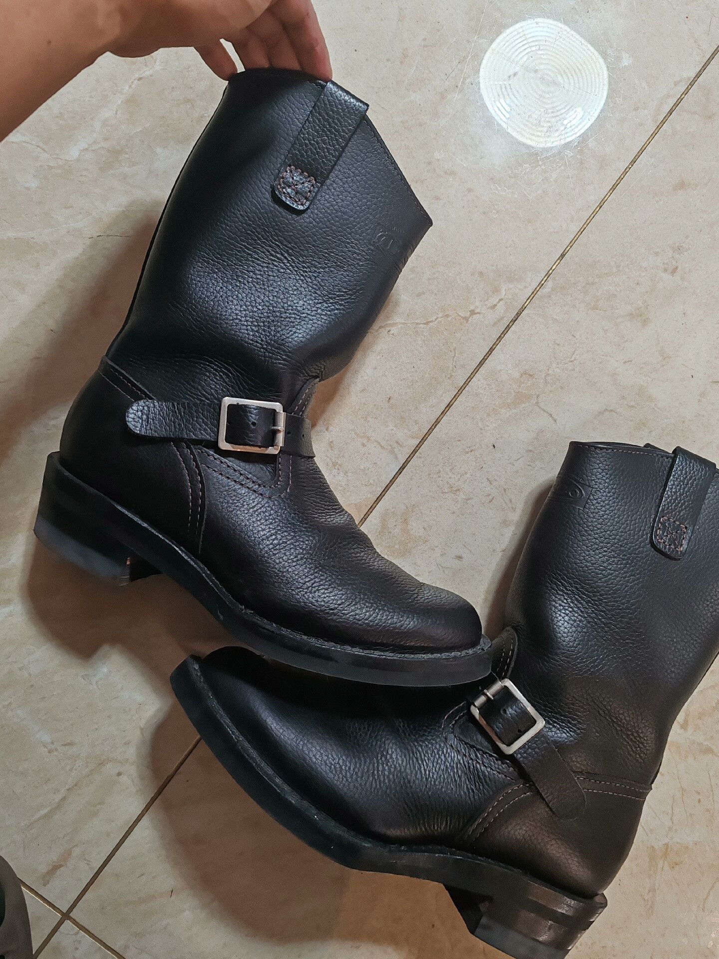 WESCO Wesco Western Boots in Black Leather Size US 9 / EU 42 - 1 Thumbnail