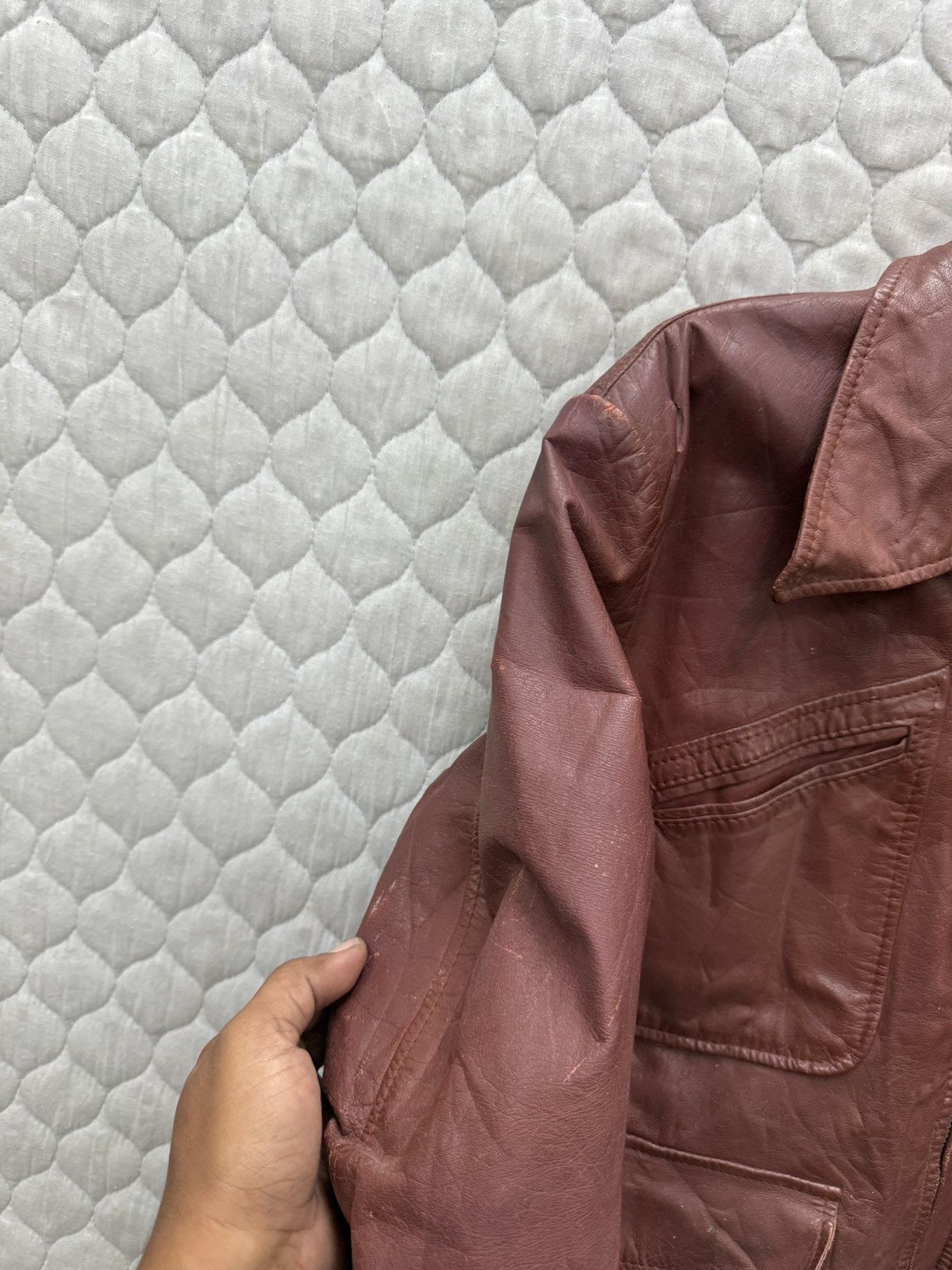 Sears 🔥🔥🔥ARCHIVE VINTAGE SEARS LEATHER JACKET Size US S / EU 44-46 / 1 - 12 Thumbnail