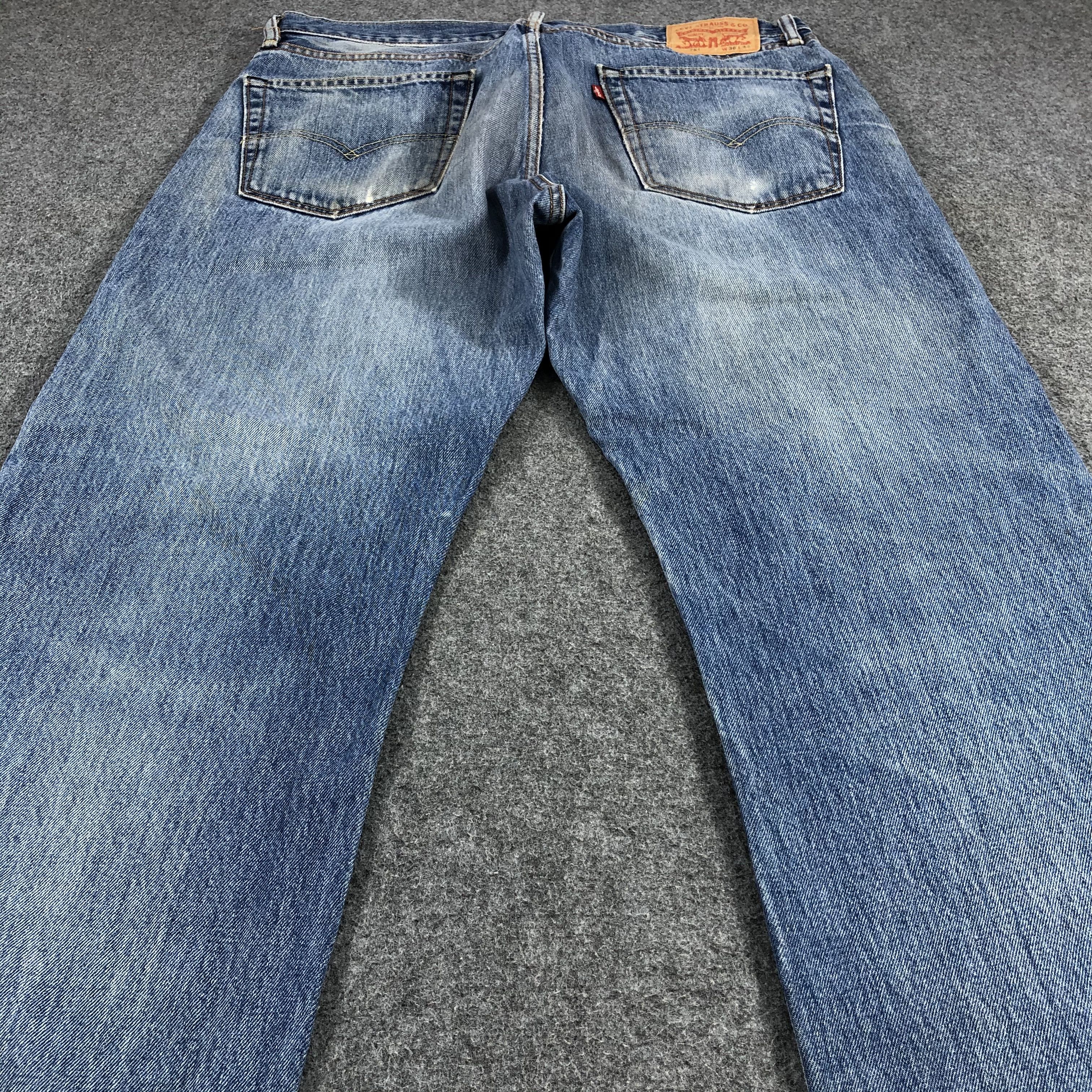 Levi's Vintage Blue Wash Levis 751 Jeans-JM1133 Size US 37 - 4 Thumbnail