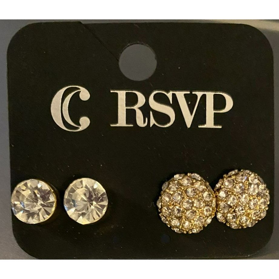 Other 2 Sets RSVP Charming Charli Hypo-Allergenic White and Gold T Size ONE SIZE - 1 Thumbnail