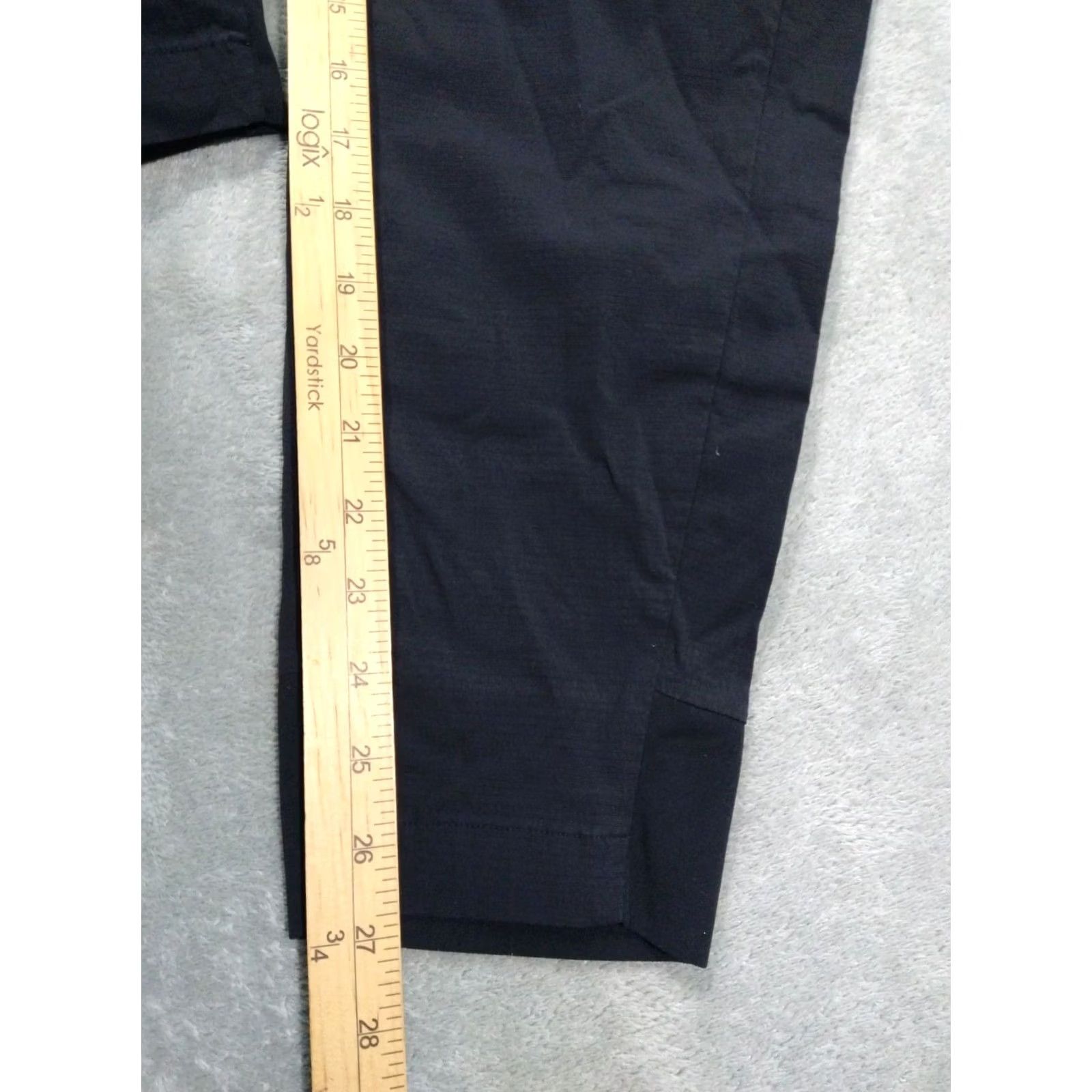 Athleta Athleta Trekkie Pants Womens 8 Black Jogger Stretch Pull On Relaxed Tapered Activewear Casual Size 30" / US 8 / IT 44 - 5 Thumbnail