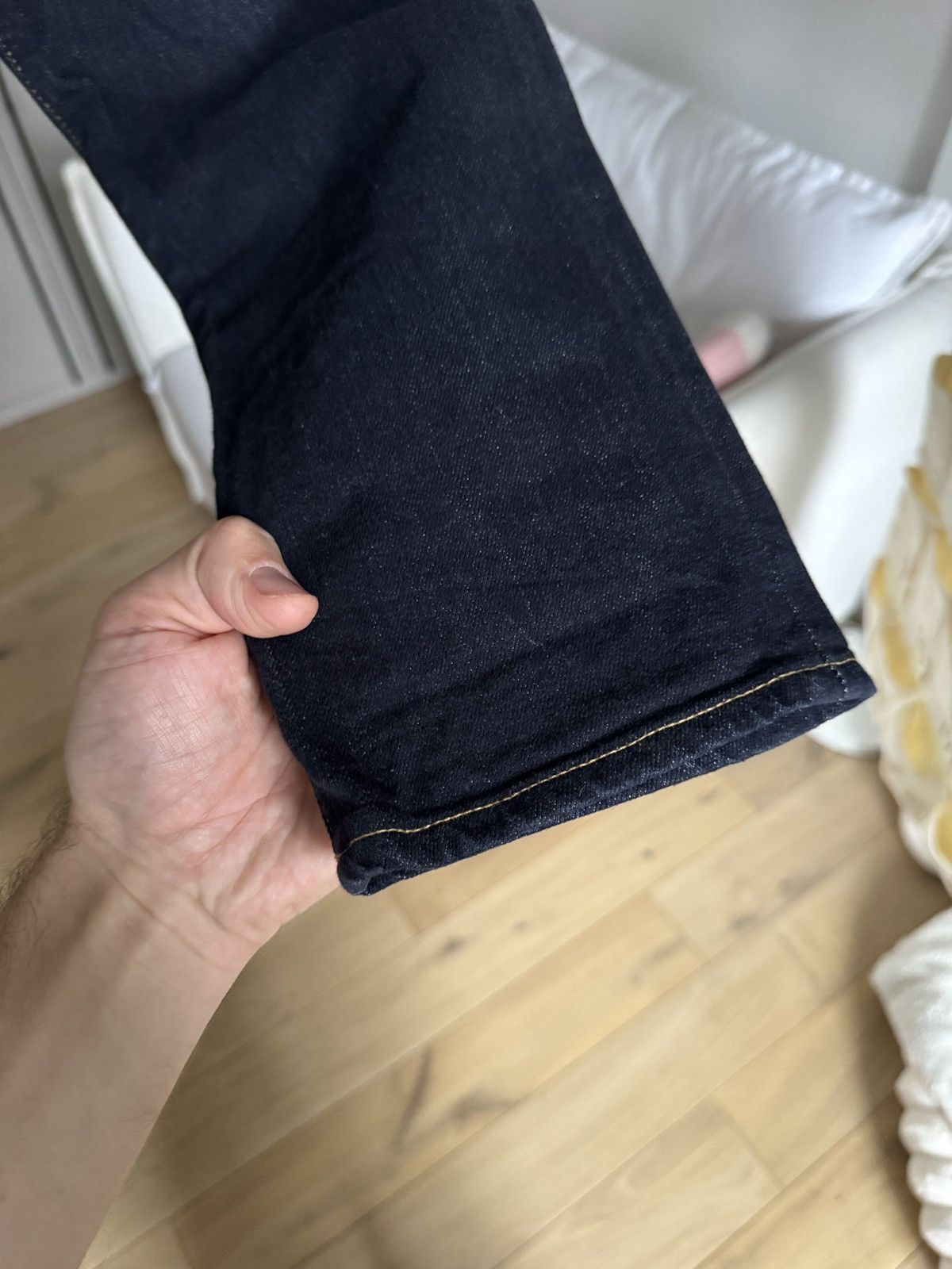 Junya Watanabe Junya Watanabe man dark navy jeans Size US 32 / EU 48 - 3 Thumbnail