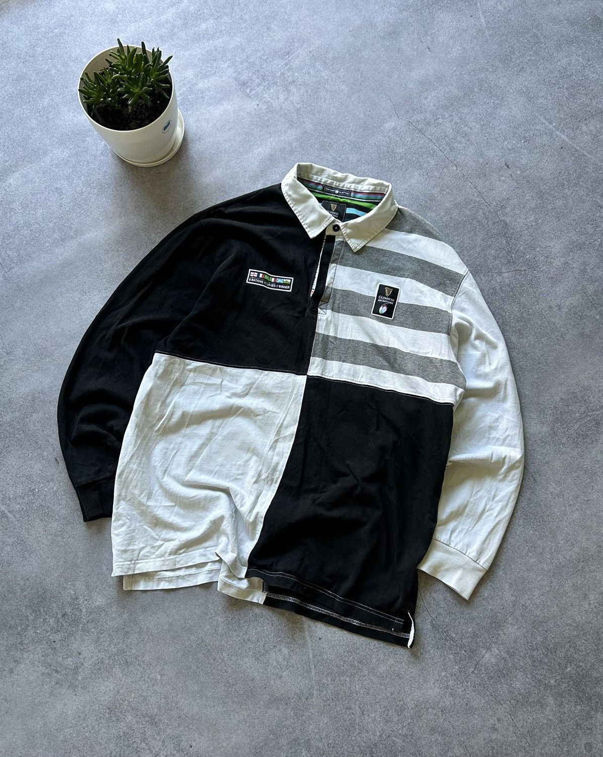 Sterling Ruby Vintage Guinness World Cup jersey long-sleeve jersey Size US XL / EU 56 / 4 - 1 Thumbnail