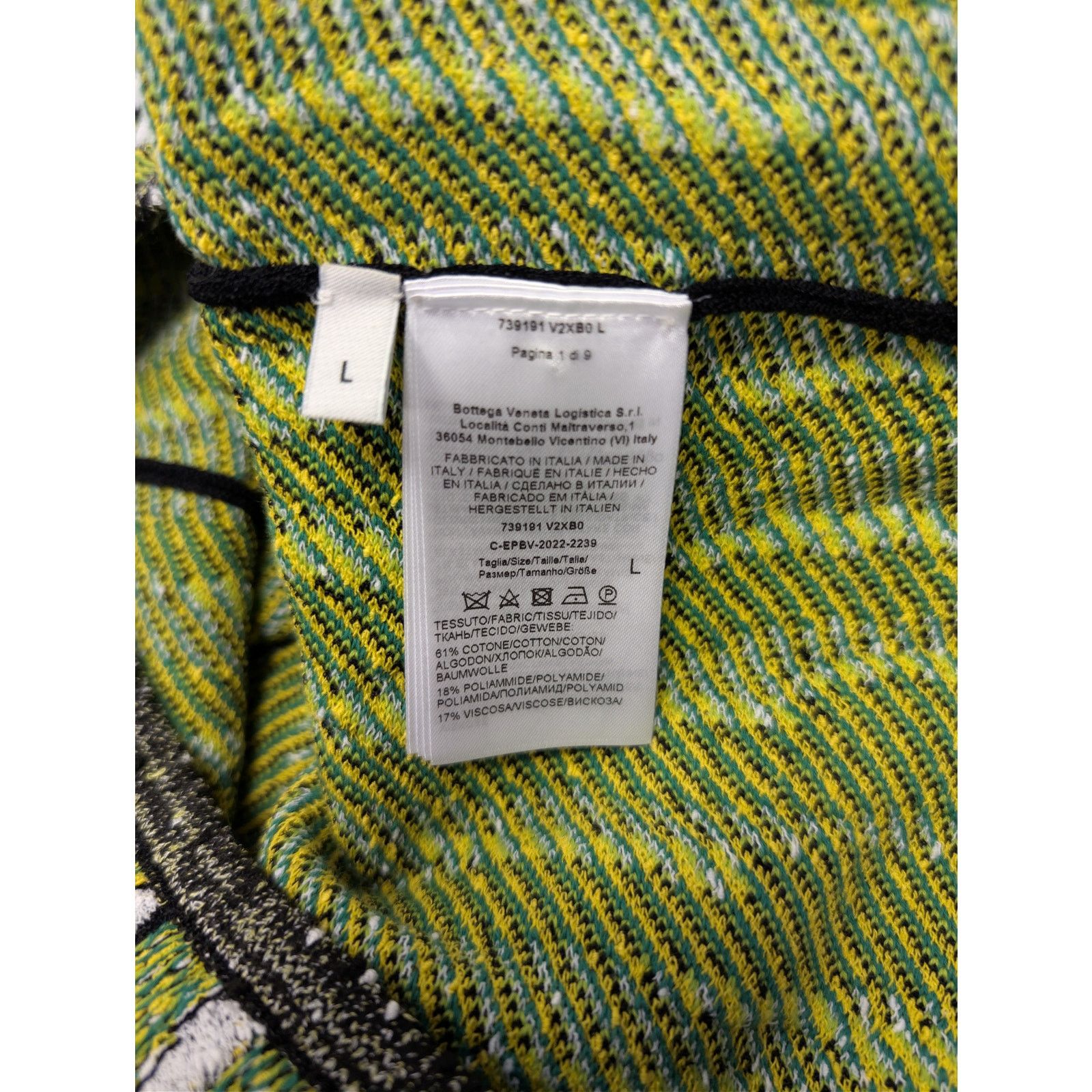 Bottega Veneta o1rshd1 Animal Jacquard Tank Top in Green / White Size US L / EU 52-54 / 3 - 17 Thumbnail
