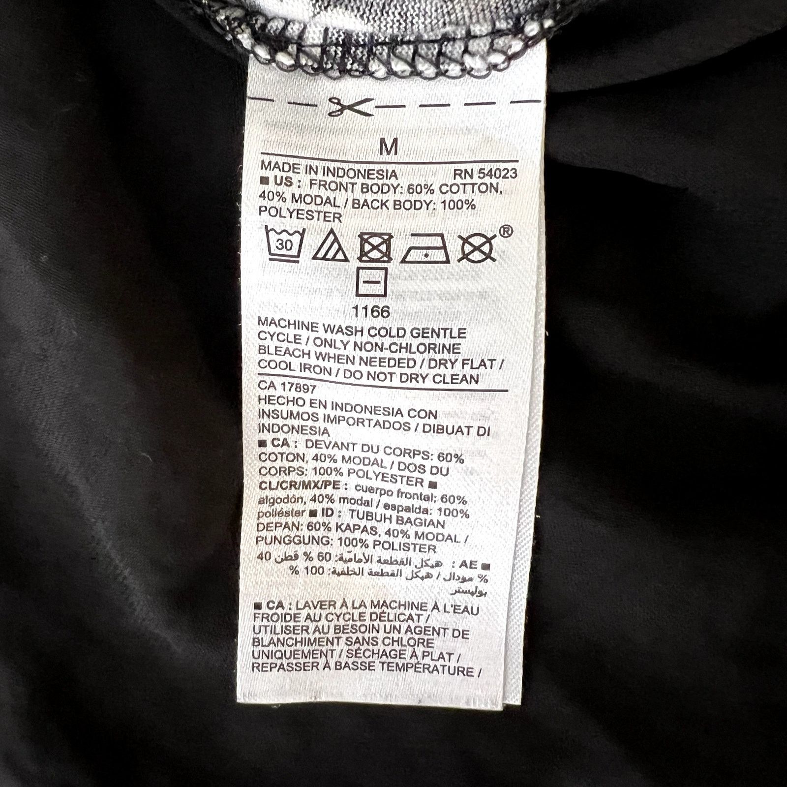 Old Navy Old Navy Black Floral Short Sleeve Top Size M / US 6-8 / IT 42-44 - 7 Thumbnail