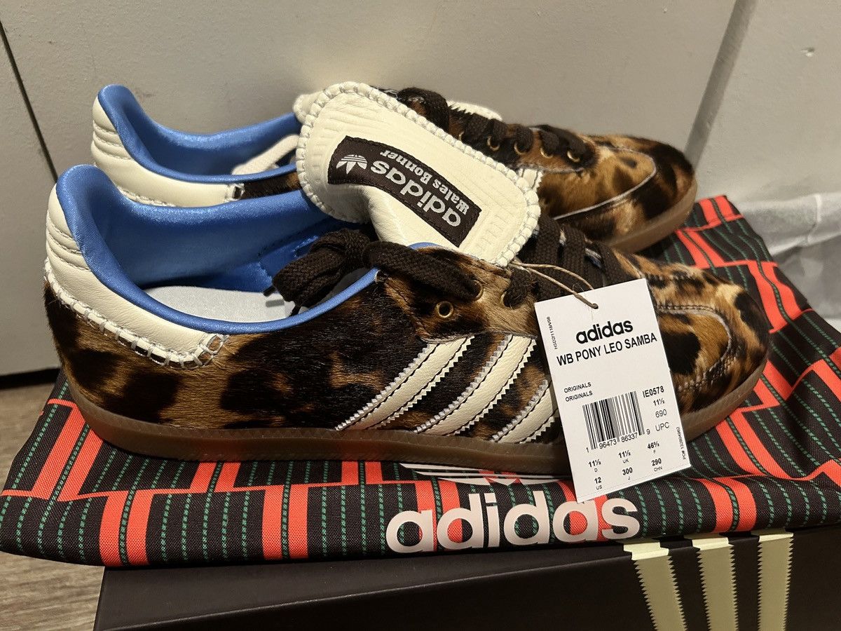 Adidas × Wales Bonner Adidas Samba Wales Bonner Leo pony leopard Size US 12 / EU 45 - 4 Thumbnail