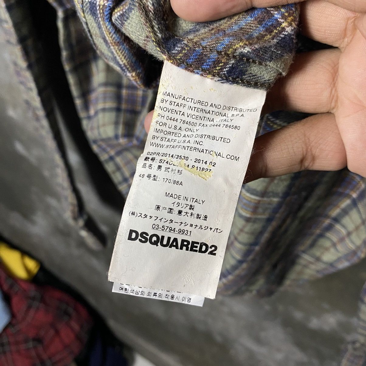 Designer × Dsquared2 Dsquared2 unique 3 materials shirt Size US L / EU 52-54 / 3 - 6 Thumbnail