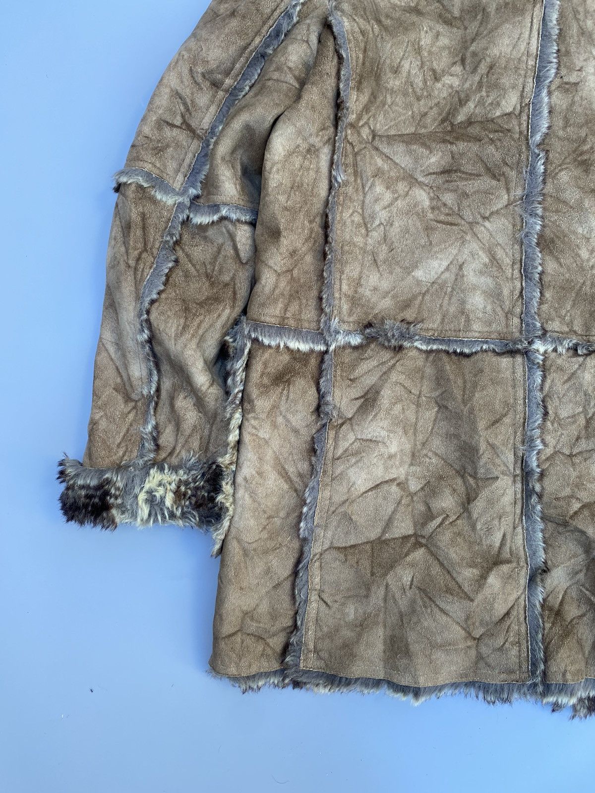 If Six Was Nine Archive 291295 Homme Faux Fur Patchwork Parka Size US M / EU 48-50 / 2 - 19 Thumbnail