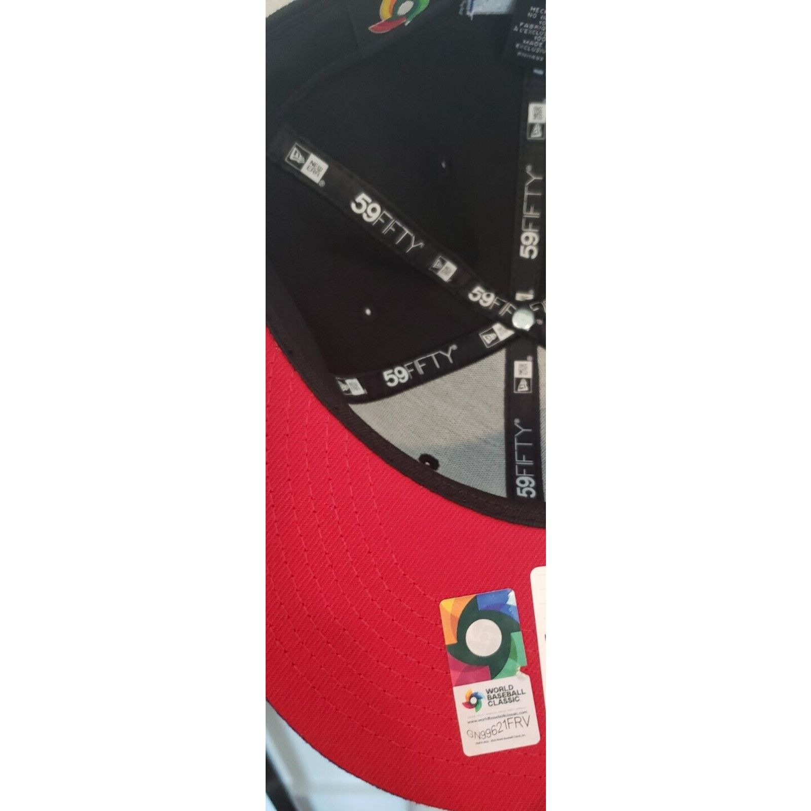 New Era Dominican Republic Hat Cap 2023 WBC 5950 Size 7 New Era Size ONE SIZE - 7 Thumbnail