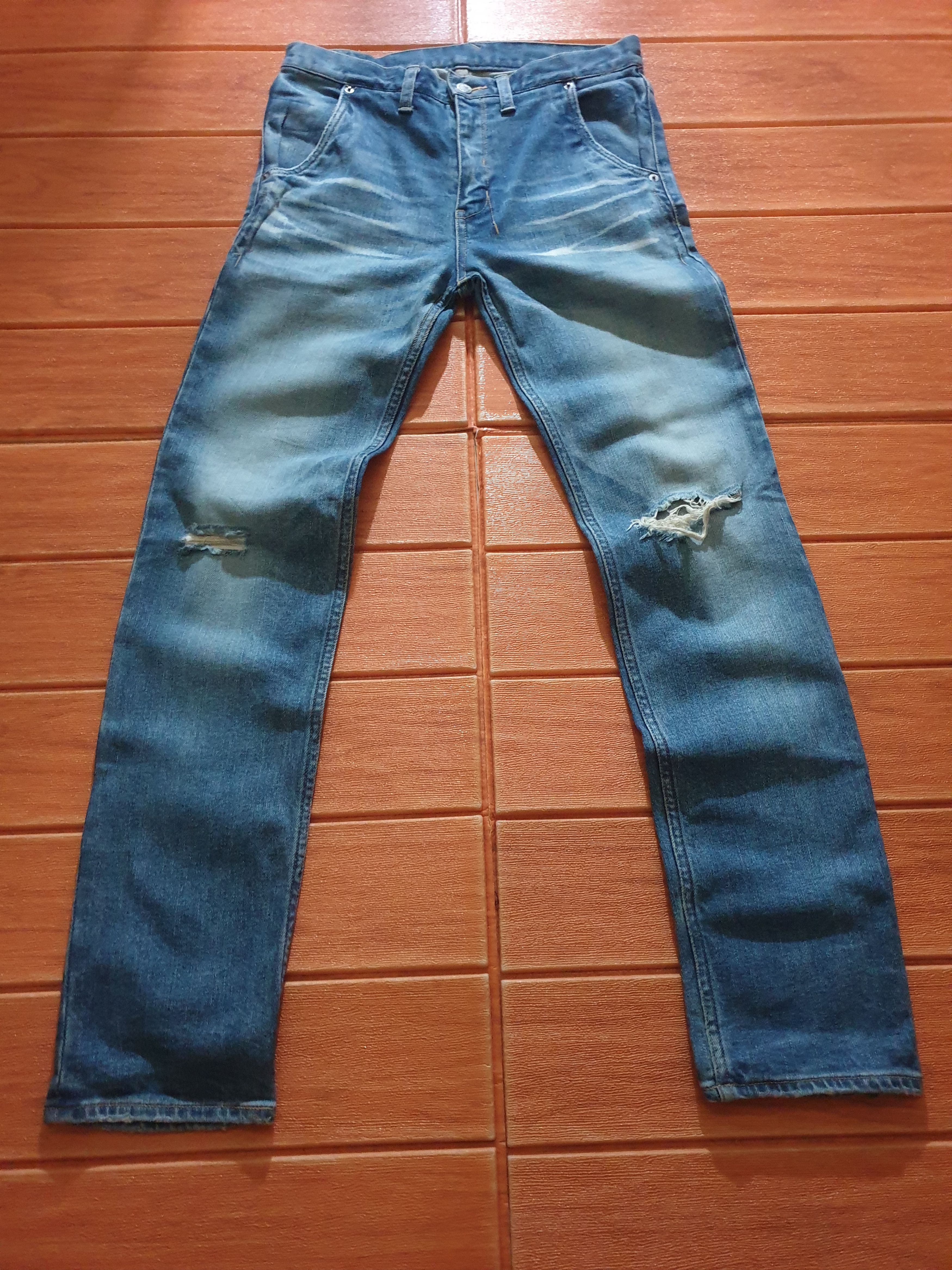 Japanese Brand 💥Mack Daddy Japanese brand denim pant Size US 30 / EU 46 - 6 Thumbnail