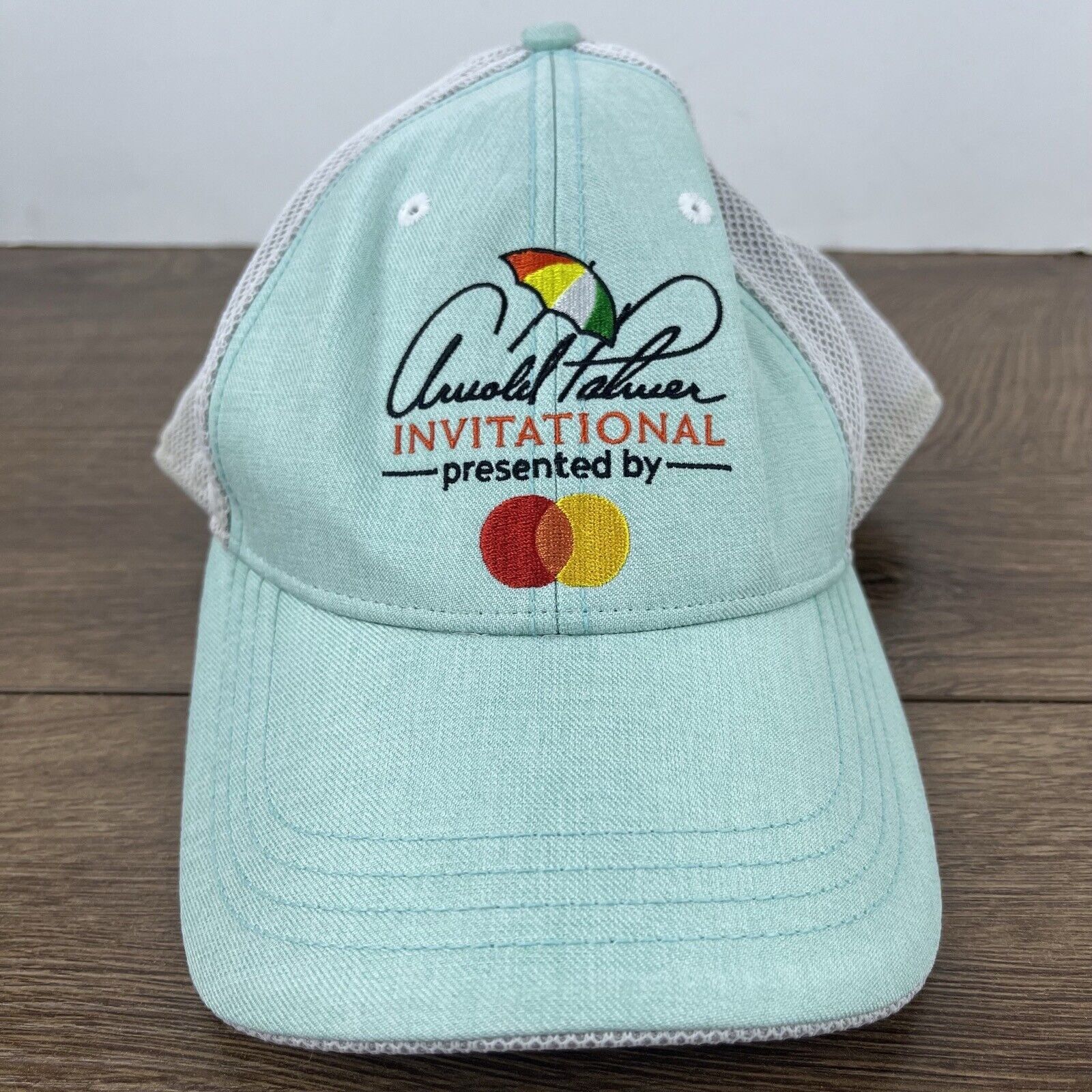 Other Arnold Palmer Invitational Hat Teal Blue Hat Adjustable Adul Size ONE SIZE - 5 Thumbnail