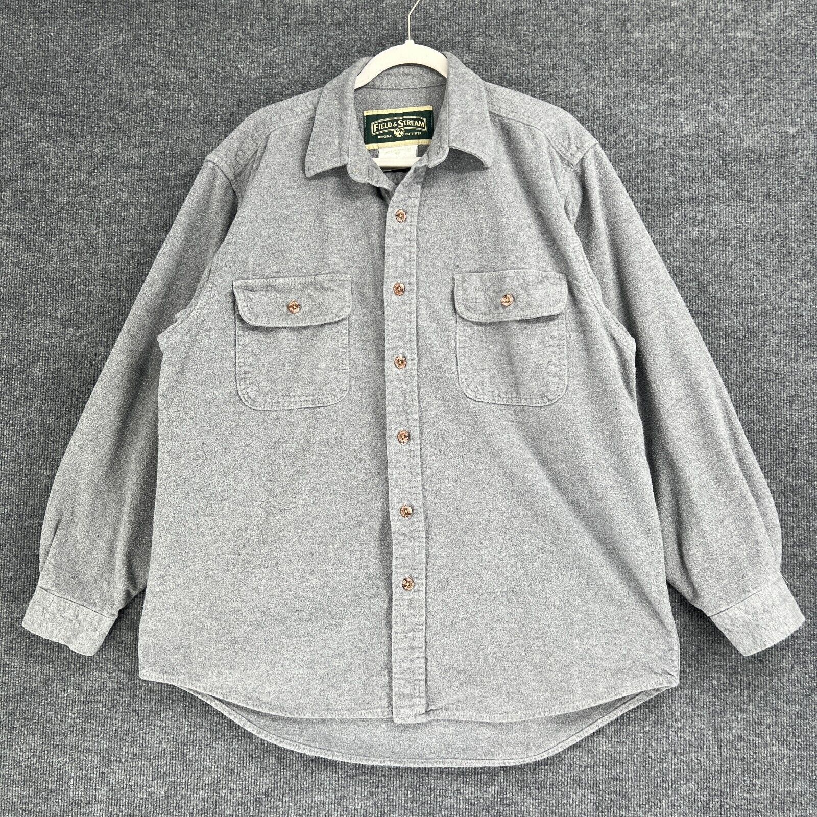 Field & Stream Vintage Field & Stream Heavyweight Flannel Button Up Shirt L Size US L / EU 52-54 / 3 - 1 Thumbnail