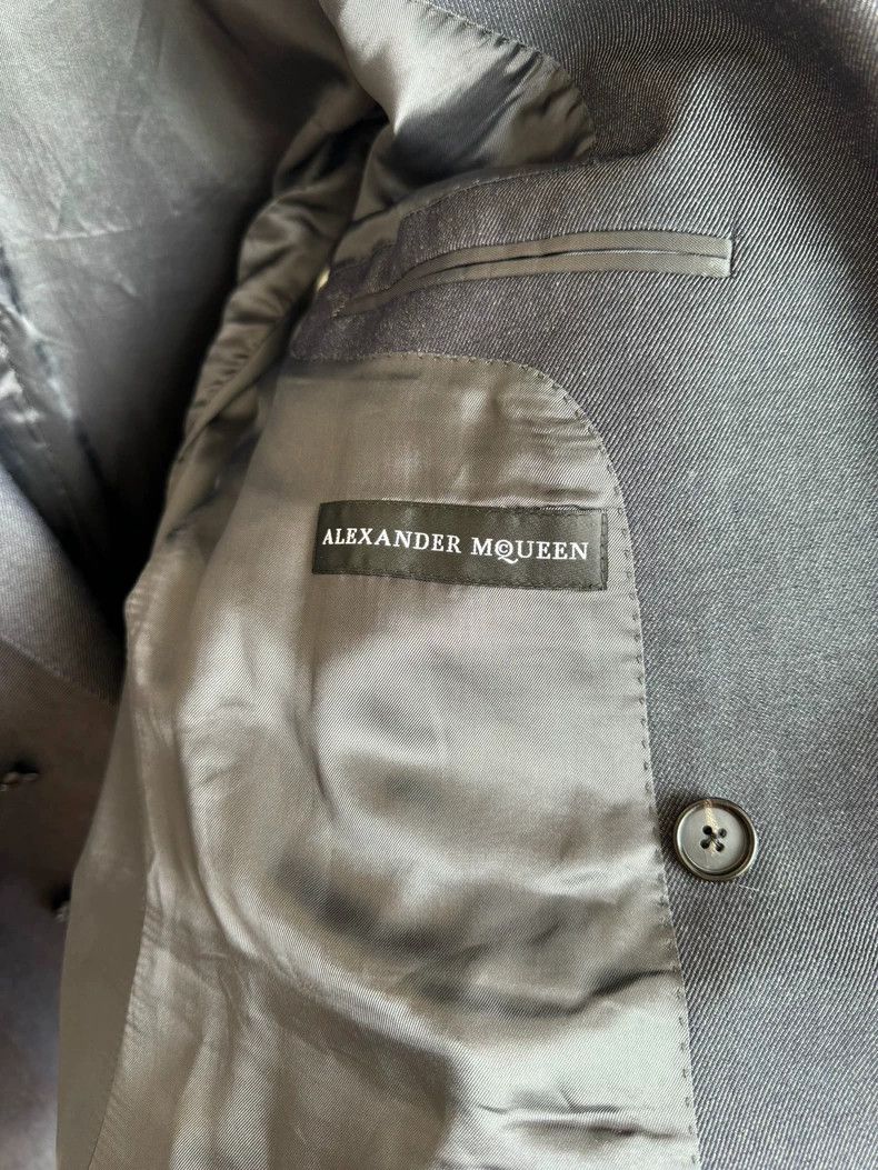 Alexander McQueen Alexander Mcqueen Mahai wool blended double-breasted suit Size 48R - 7 Thumbnail