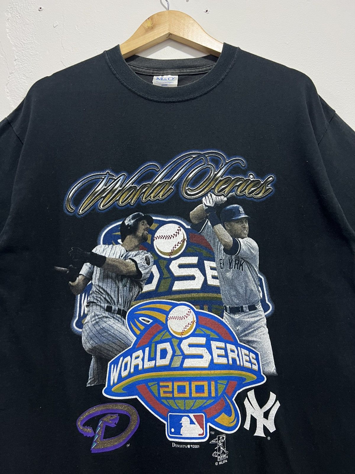 Vintage Vintage New York Yankees World Series Baseball Tshirt Size US L / EU 52-54 / 3 - 2 Thumbnail