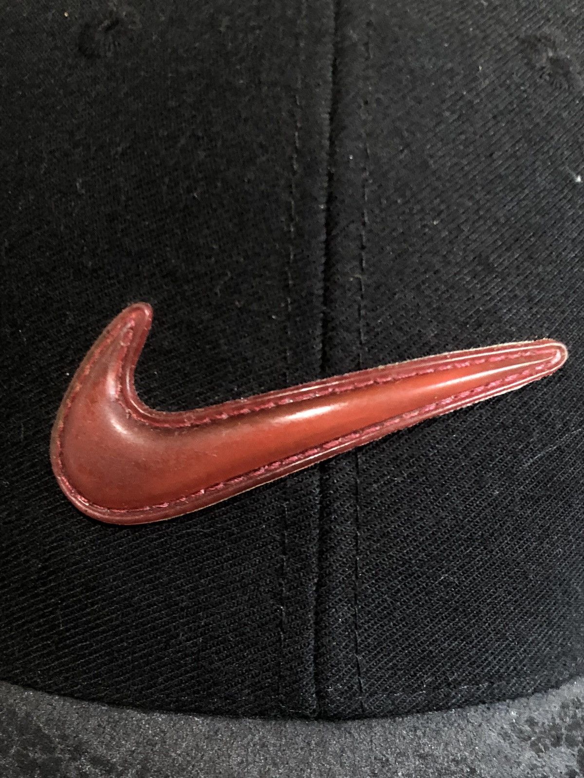 Nike Vtg 90s Nike Jewel Swoosh Snapback Size ONE SIZE - 2 Thumbnail