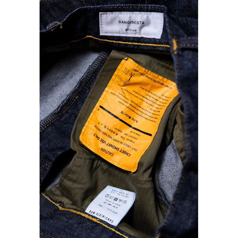 Sandinista MFG Sandinista MFG Easy Fit Tapered Denim Jeans - Indigo Size US 32 / EU 48 - 2 Thumbnail