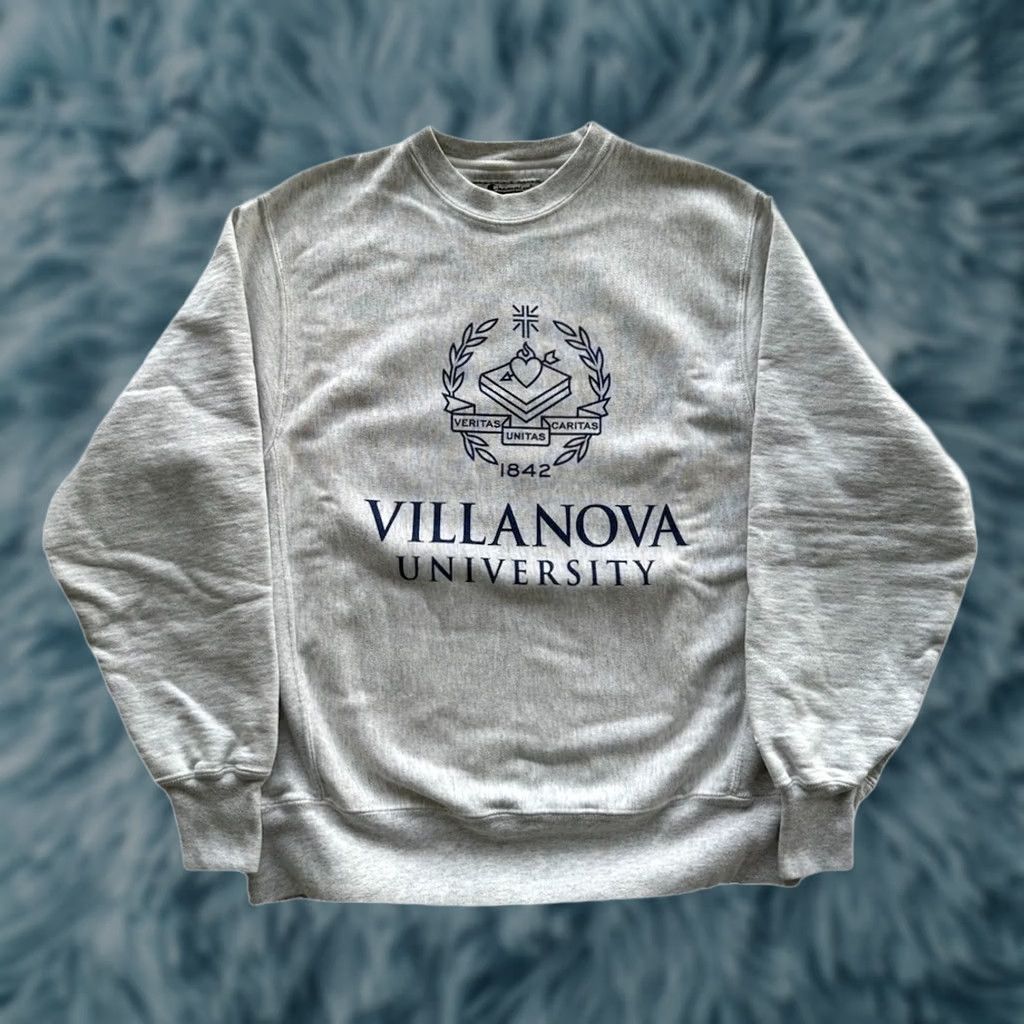 Champion VINTAGE Champion Reverse Weave Sweatshirt Cat/ Villanova University Champion Reverse Weave Crewneck Size S 90s Men Gray Short Sleeve? Size US S / EU 44-46 / 1 - 1 Thumbnail