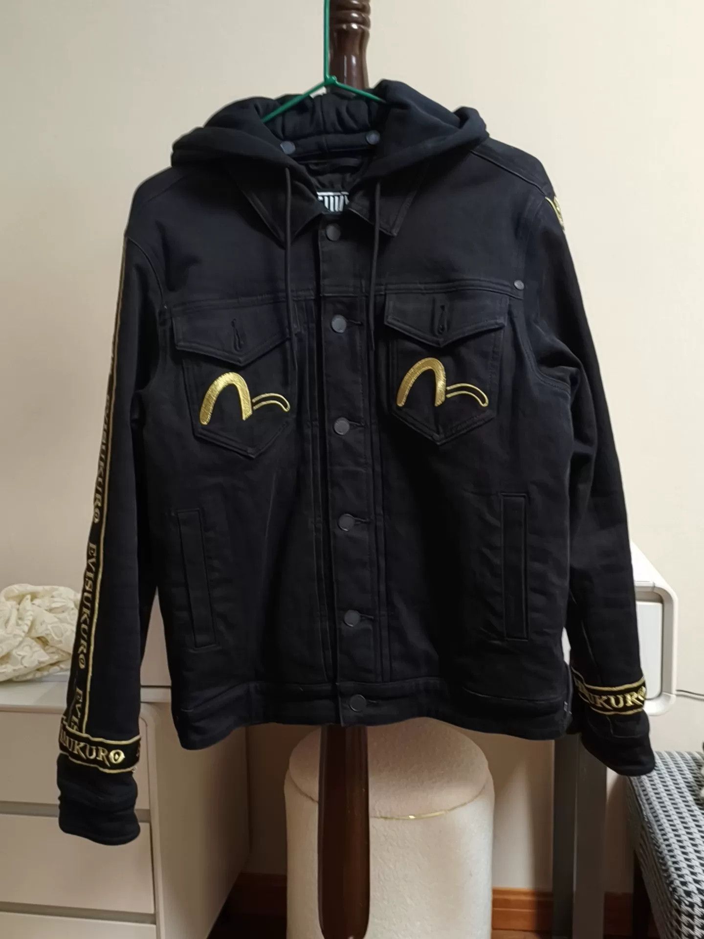 Evisu Evisu Black Light Jacket m Men Size US M / EU 48-50 / 2 - 1 Thumbnail