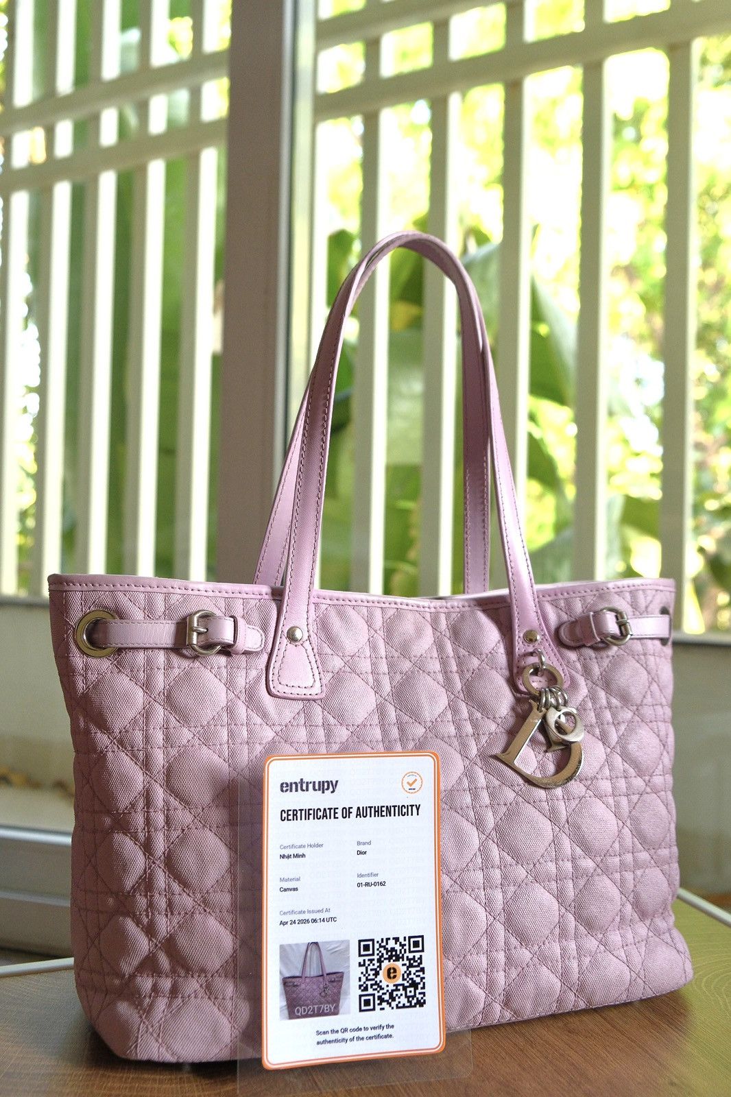 Dior Dior Cannage Tote Bag Size ONE SIZE - 1 Thumbnail