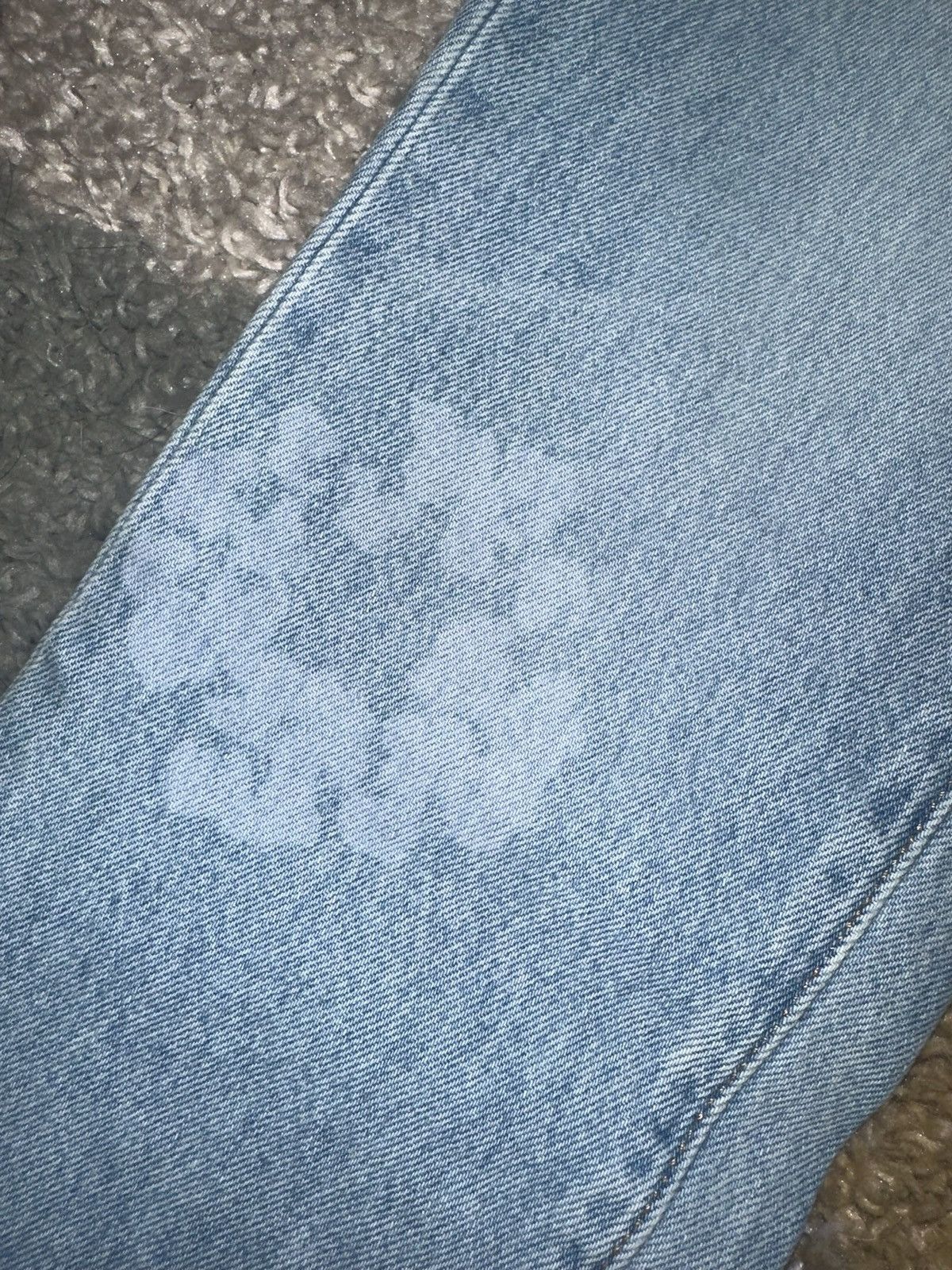 DENIM TEARS × Levi's Denim Tears Vintage Indigo Mono Wreath Levi’s Size US 27 - 3 Thumbnail