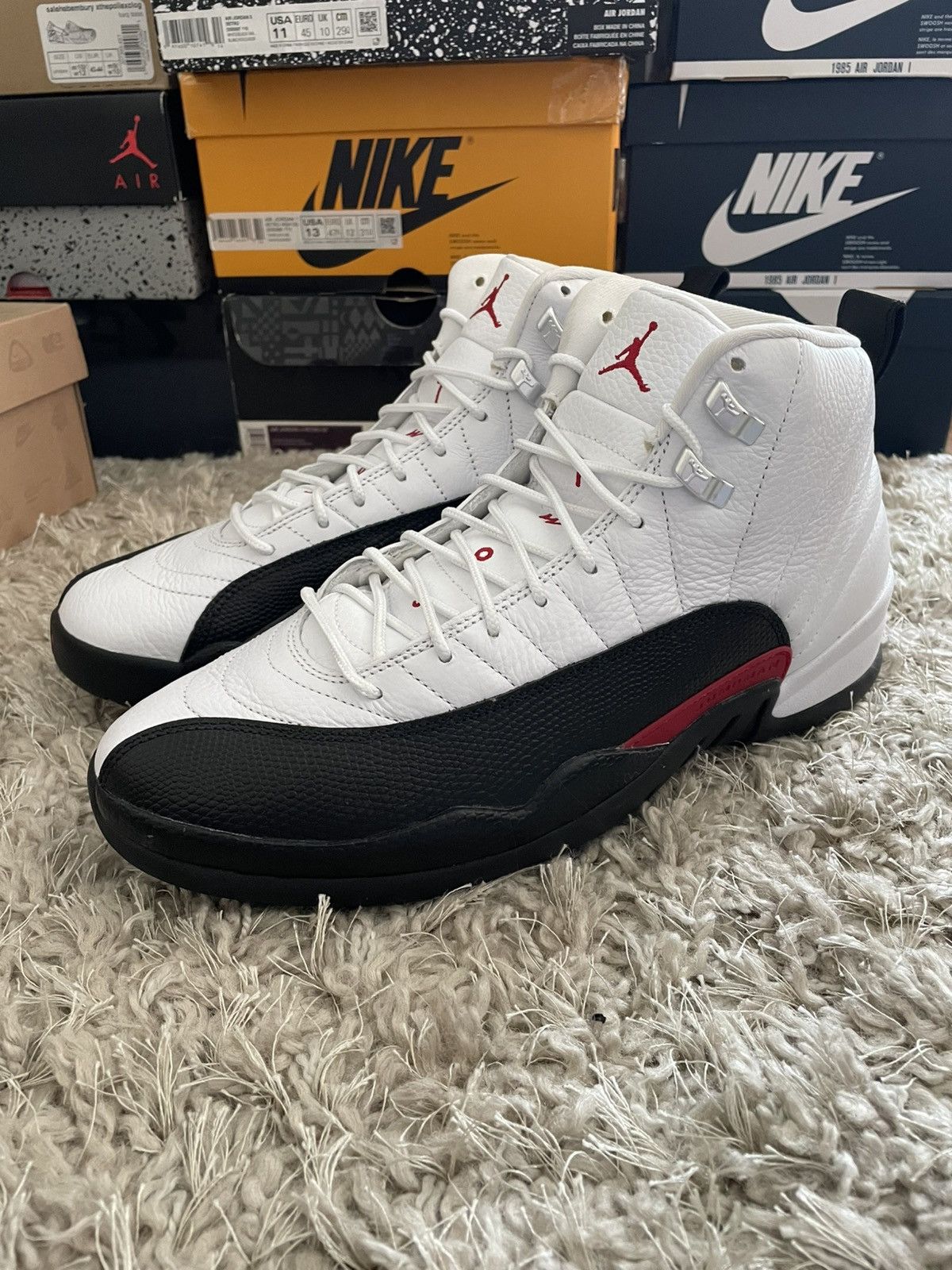 Jordan 12 Taxi Flip