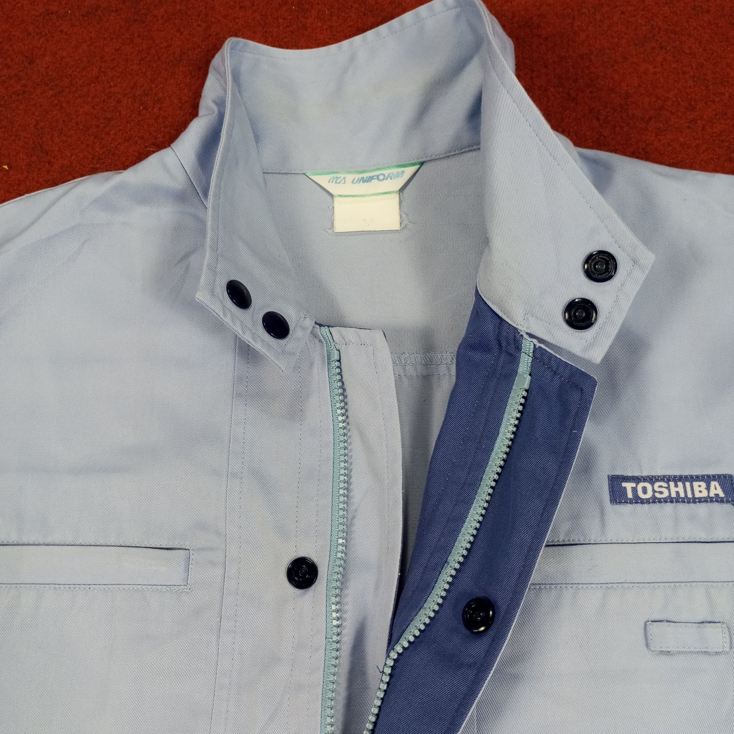 Japanese Brand × Vintage Toshiba Japanese Brand Workwear Style Jacket Size US M / EU 48-50 / 2 - 5 Thumbnail