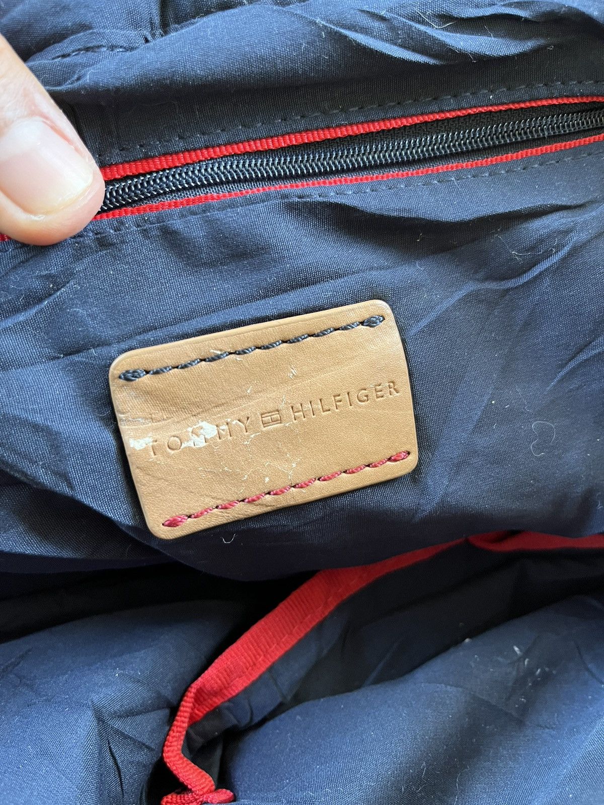 Tommy Hilfiger × Vintage 🔥Vintage Tommy Hilfiger Tote Bag Sun Faded Size ONE SIZE - 6 Thumbnail