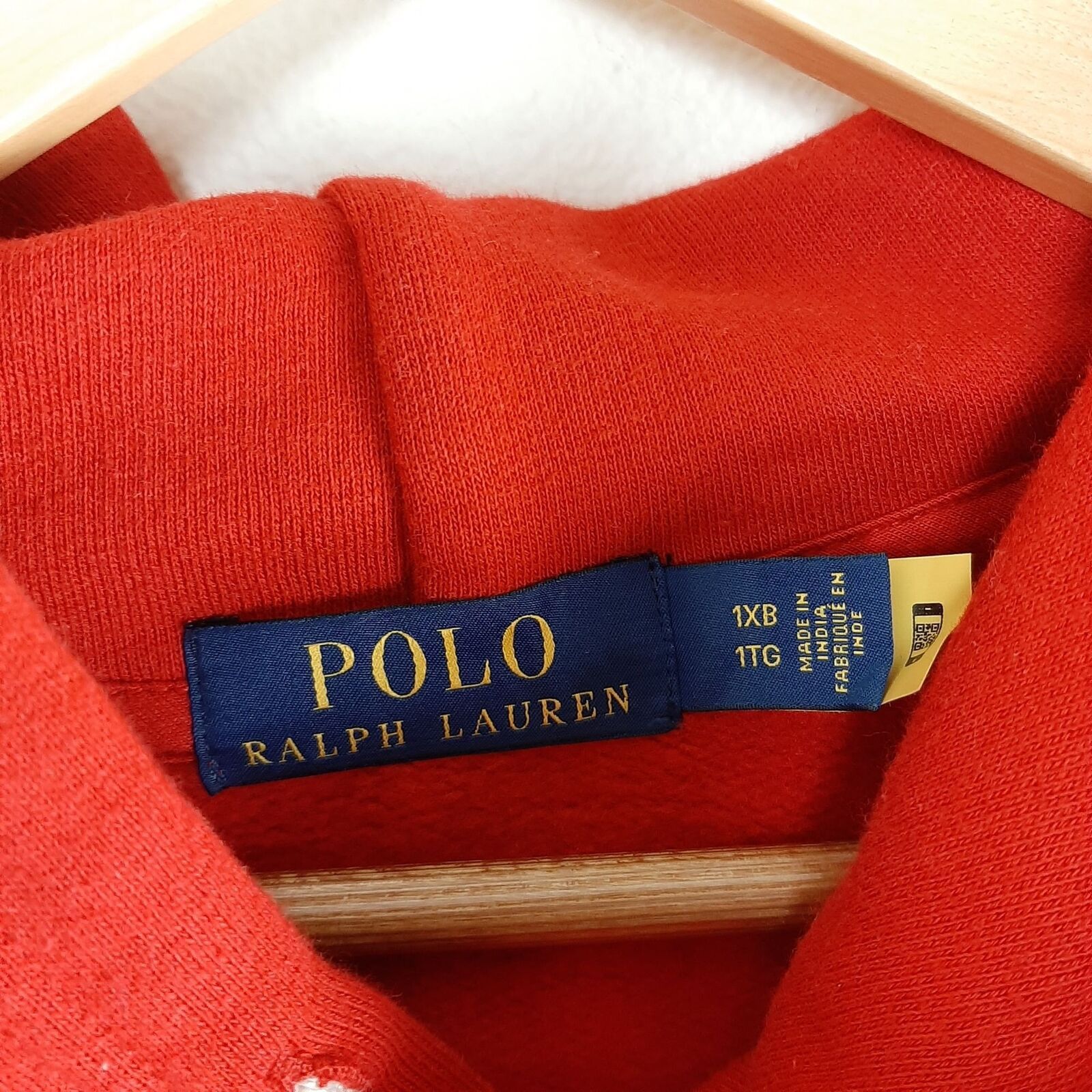 Polo Ralph Lauren Polo Ralph Lauren Men's The RL Fleeced Hoodie Red size 1XB Size US XL / EU 56 / 4 - 6 Thumbnail