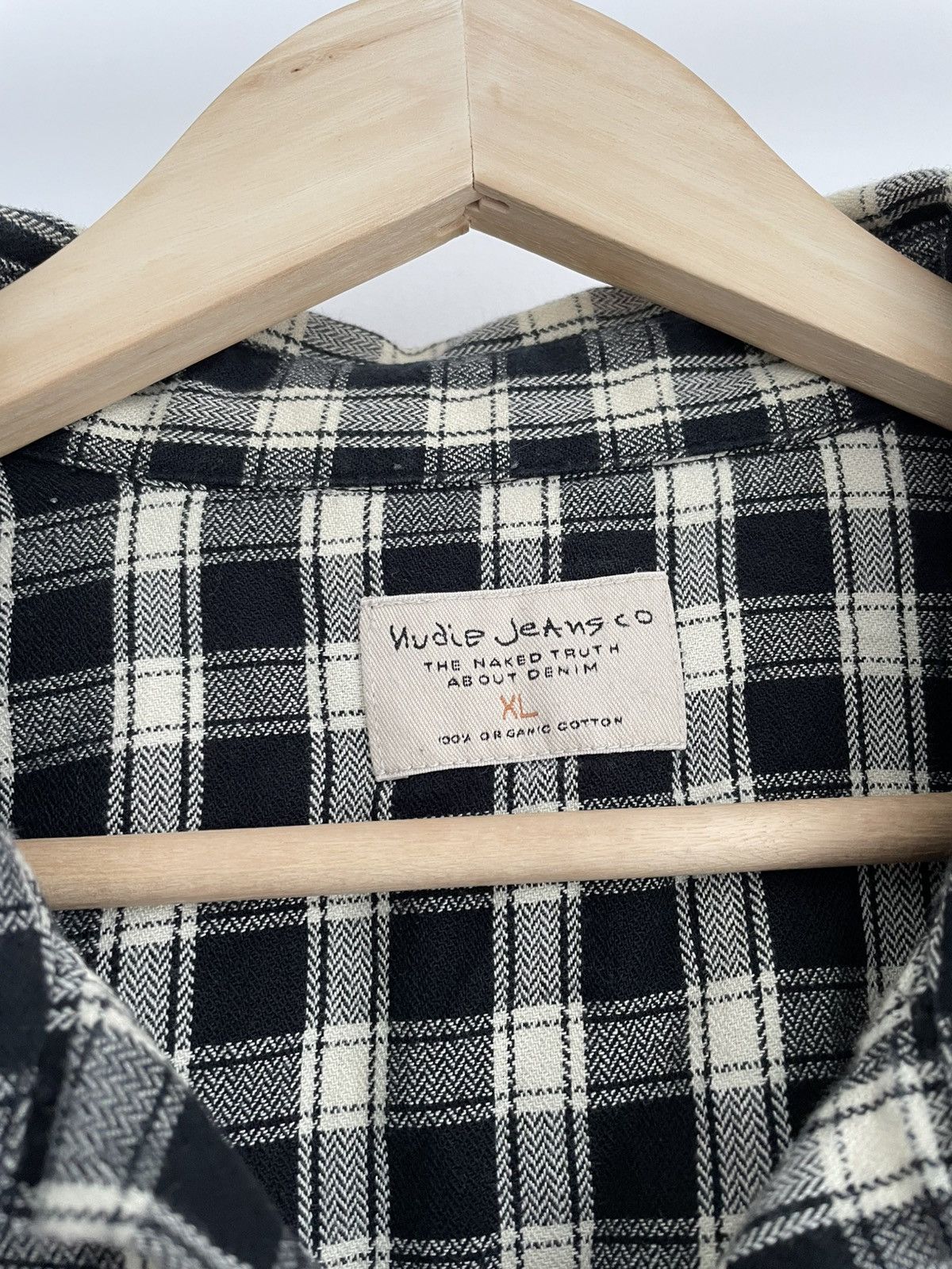 Flannel × Nudie Jeans Nudie Jeans Flannel Jonis Western Herringbone Shirt Size US XL / EU 56 / 4 - 5 Thumbnail