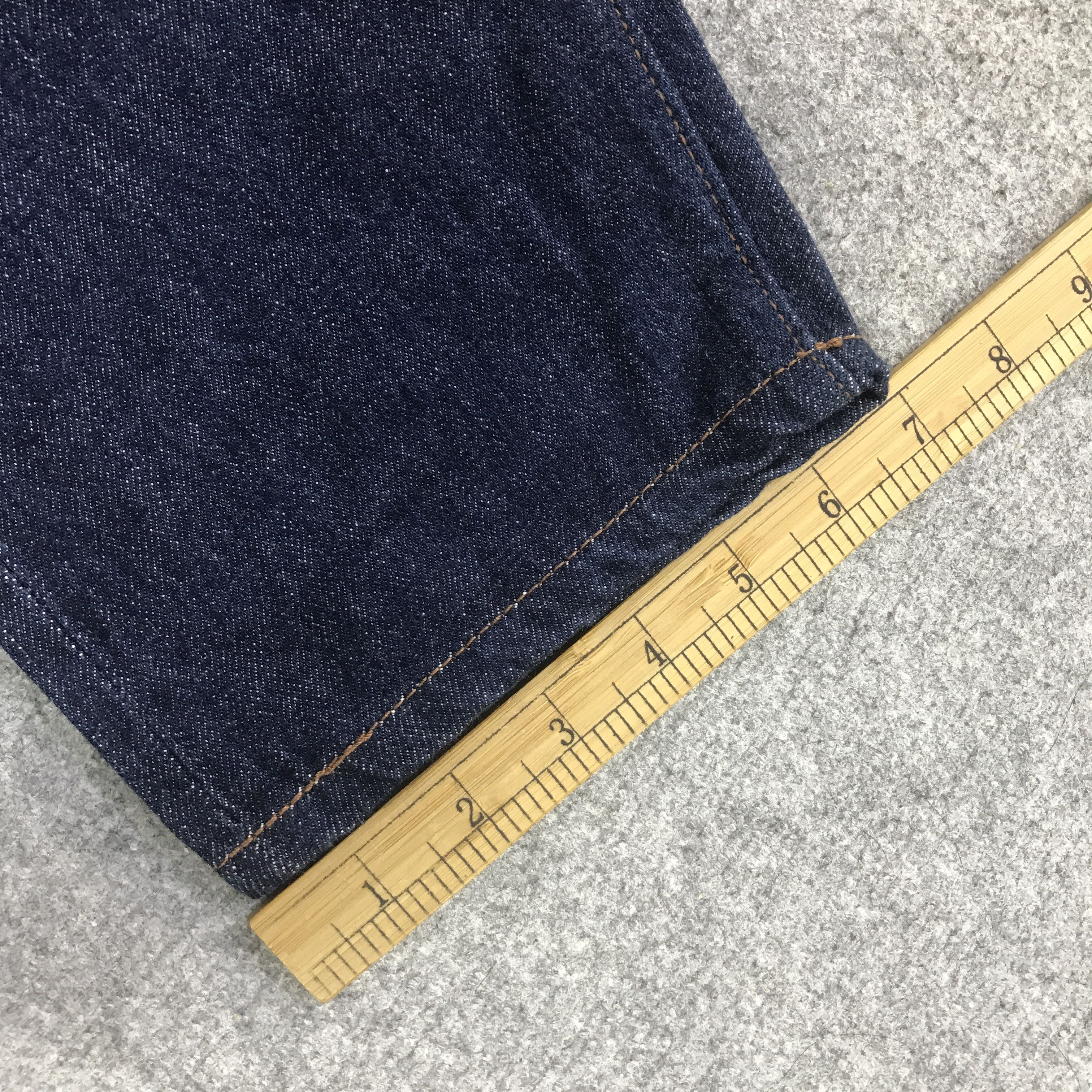 Studio D'Artisan STUDIO D'ARTISAN BLUE DENIM RED LINE DENIM PANTS K130B4 Size US 33 - 11 Thumbnail