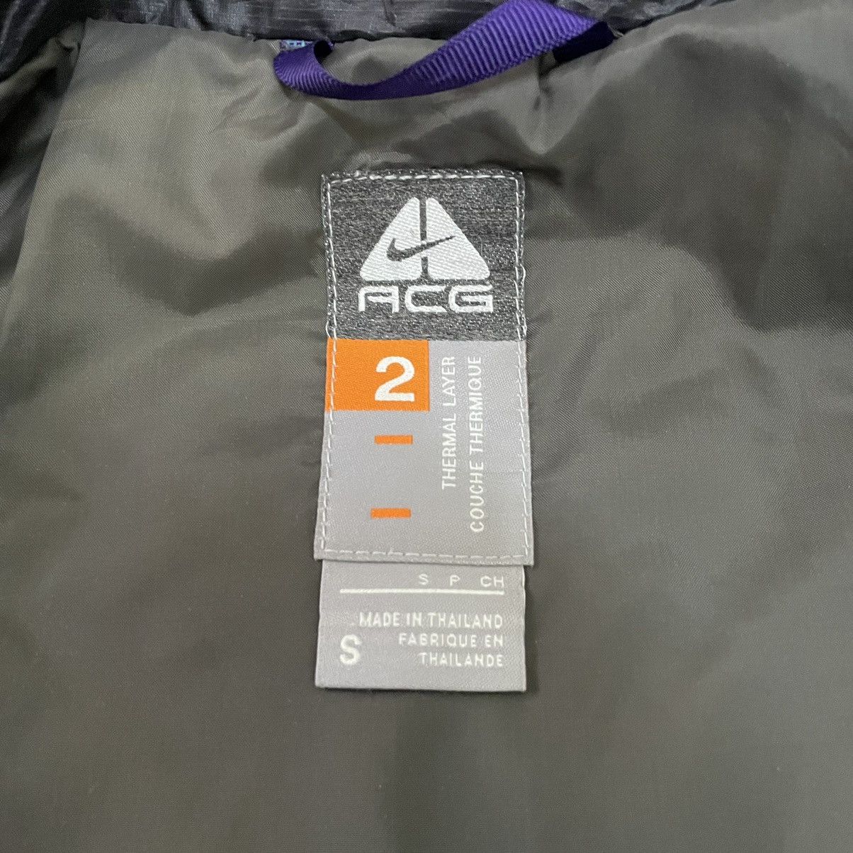 Nike ACG × Vintage Vintage Nike ACG Light Puffer Thermal Layer Jacket Size US M / EU 48-50 / 2 - 8 Thumbnail