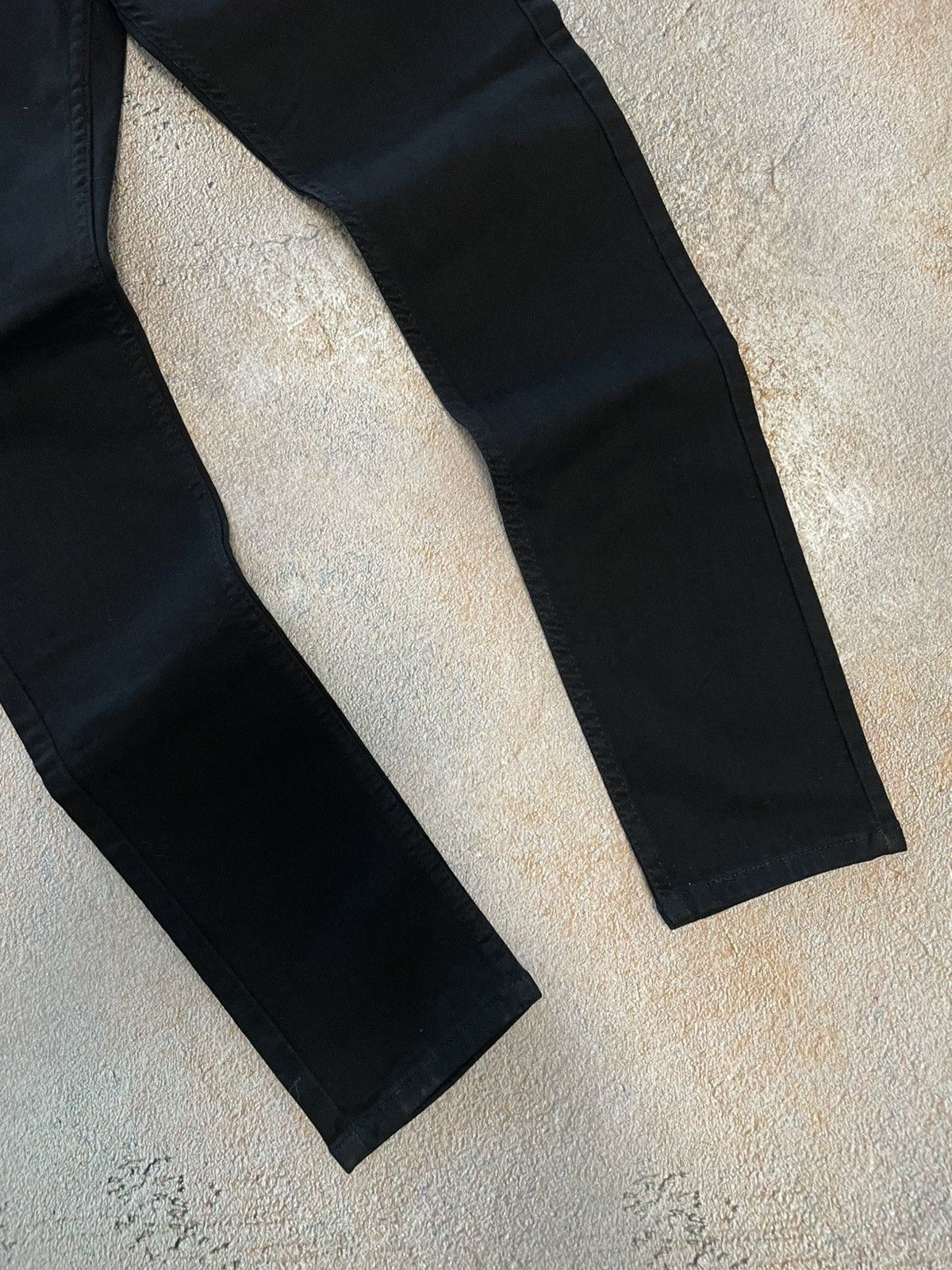 Levi's Levi's Black Denim Hi-Ball Skinny Jeans Size US 32 / EU 48 - 6 Thumbnail