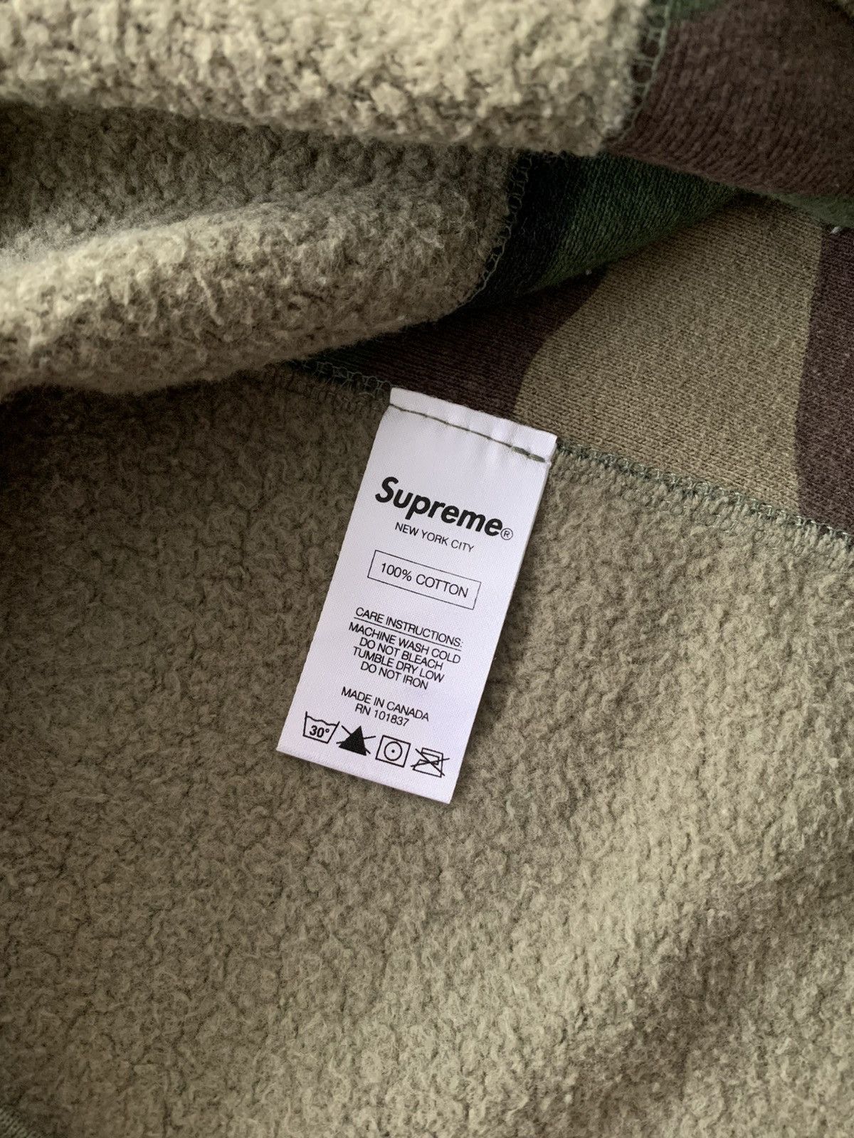 Supreme Supreme Box Logo Crewneck Camo FW15 Size US M / EU 48-50 / 2 - 5 Thumbnail