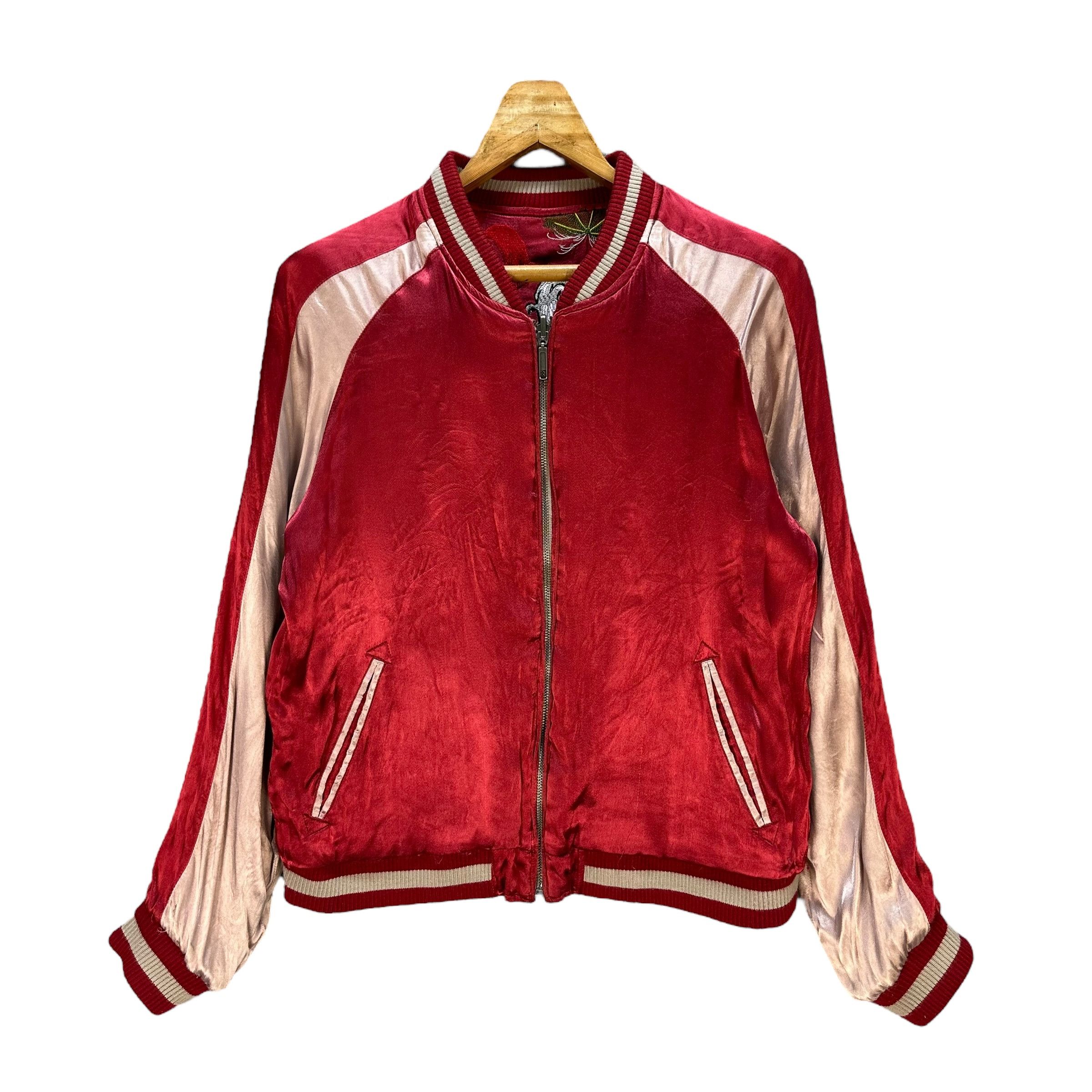 Japanese Brand THE JAPANESE TRADITION Embroidery Sukajan Jacket #A68-1652 Size US M / EU 48-50 / 2 - 18 Thumbnail