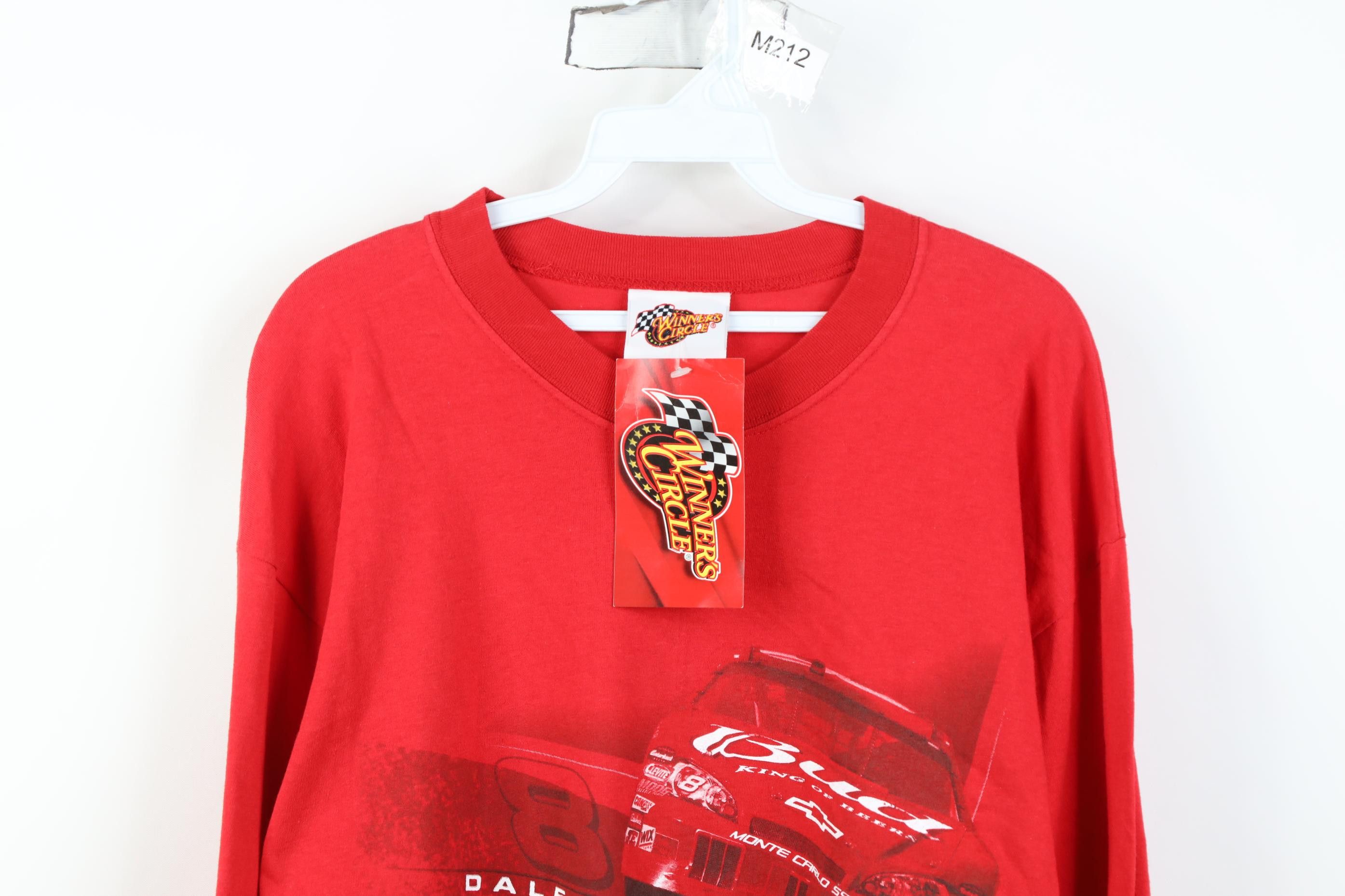 Vintage Deadstock Vintage 2006 NASCAR Budweiser Long Sleeve T-Shirt Size US XL / EU 56 / 4 - 2 Thumbnail