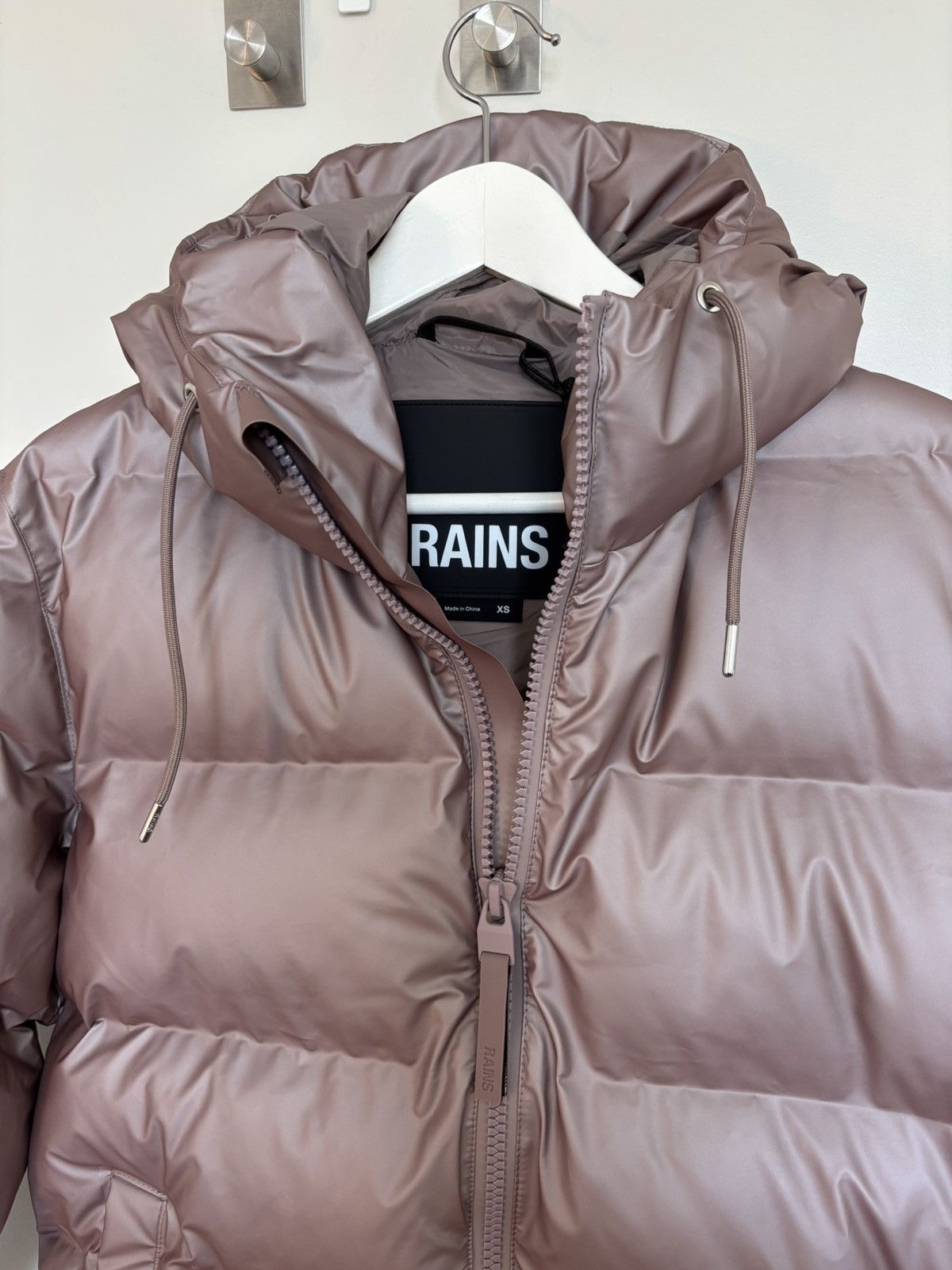 Rains Rains Alta Longer Puffer Jacket Size XS / US 0-2 / IT 36-38 - 2 Thumbnail