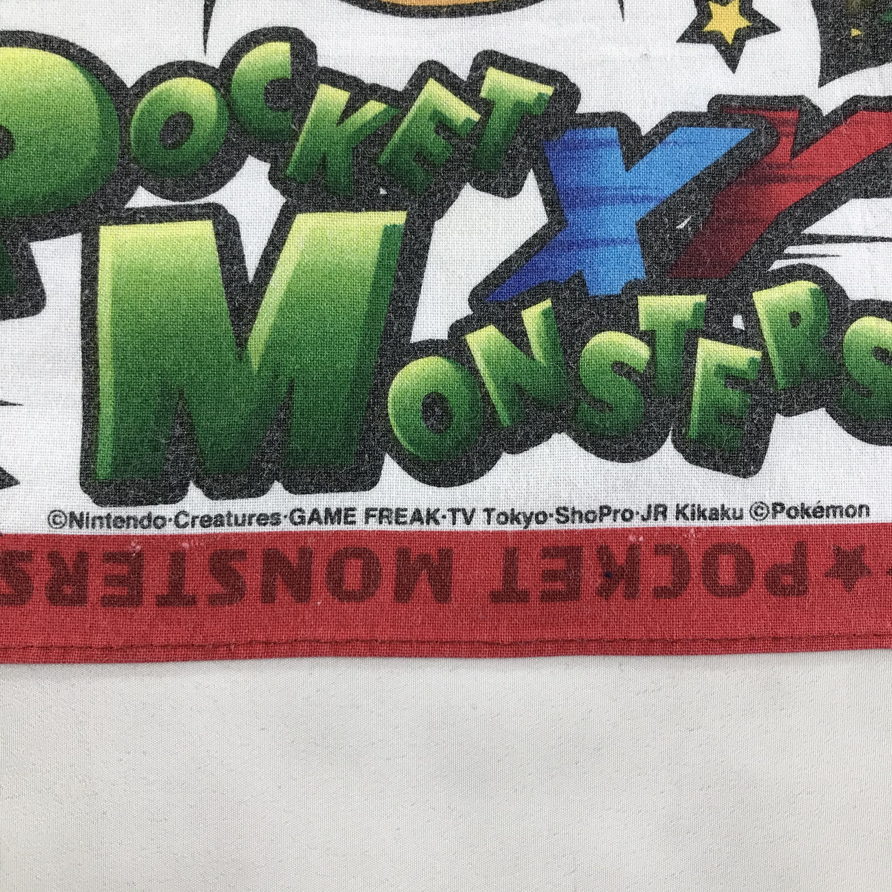 Pokemon × Vintage Pokemon Bandana / Handkerchief / Neckerchief - S1821 Size ONE SIZE - 3 Thumbnail