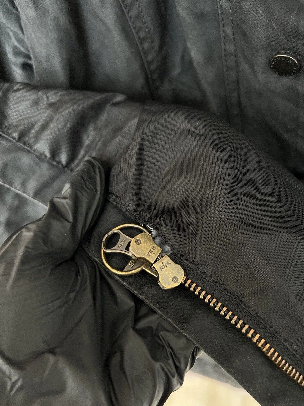 Barbour Barbour Wax Jacket Womens Size S/M or US 8 Full Zip Vintage Size S / US 4 / IT 40 - 18 Thumbnail