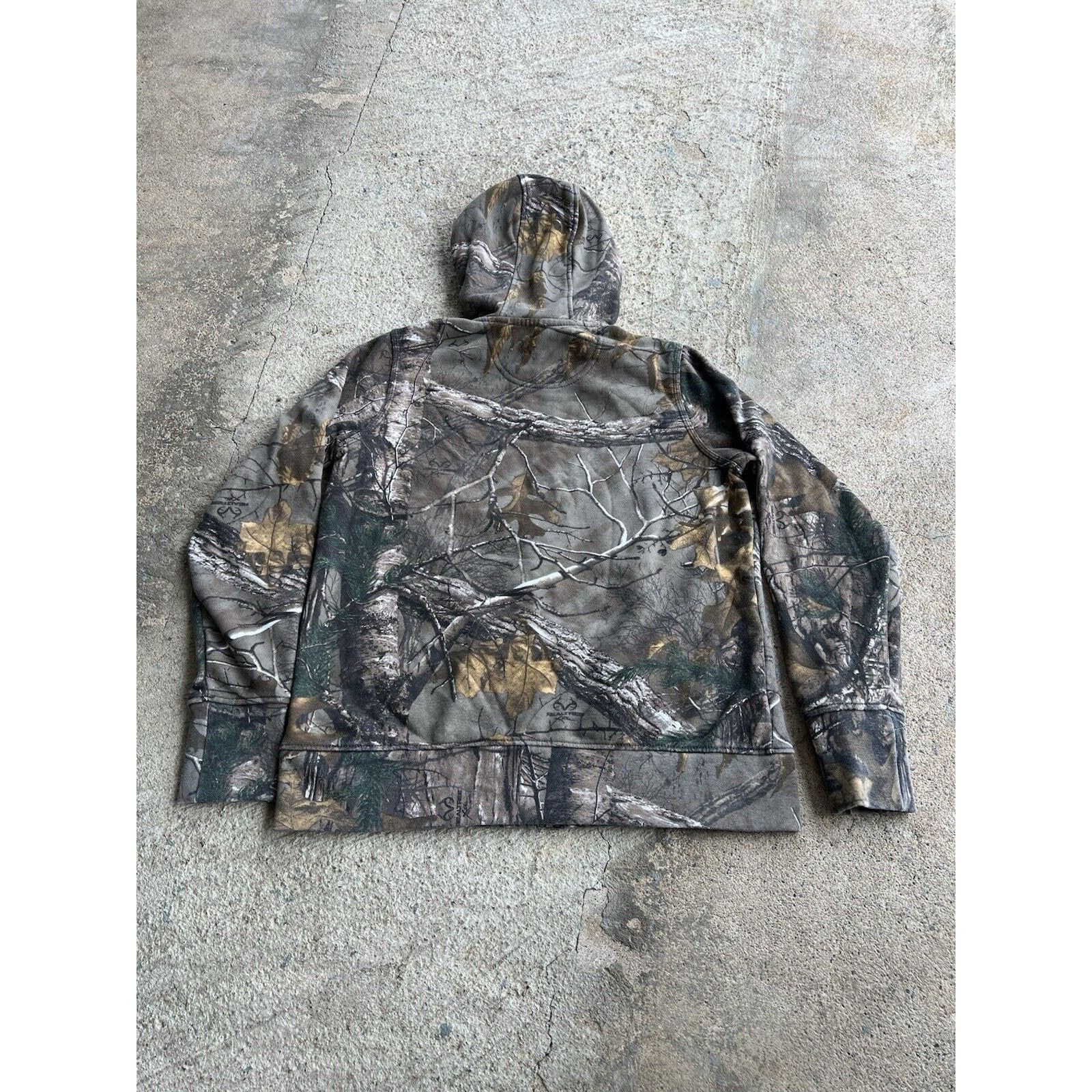 Carhartt Carhartt Women's M Realtree Camo Spellout Full Zip Hoodie Size M / US 6-8 / IT 42-44 - 6 Thumbnail