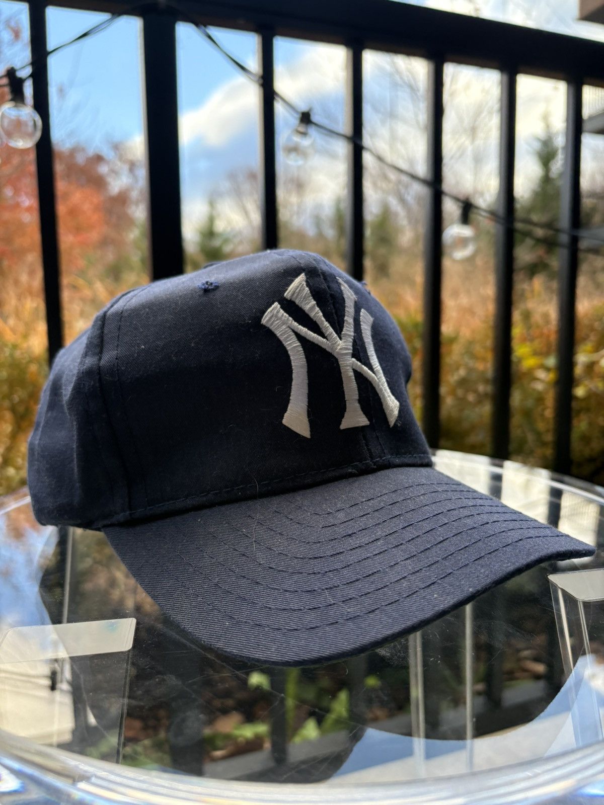 Vintage 90s Yankees Snapback Size ONE SIZE - 4 Thumbnail