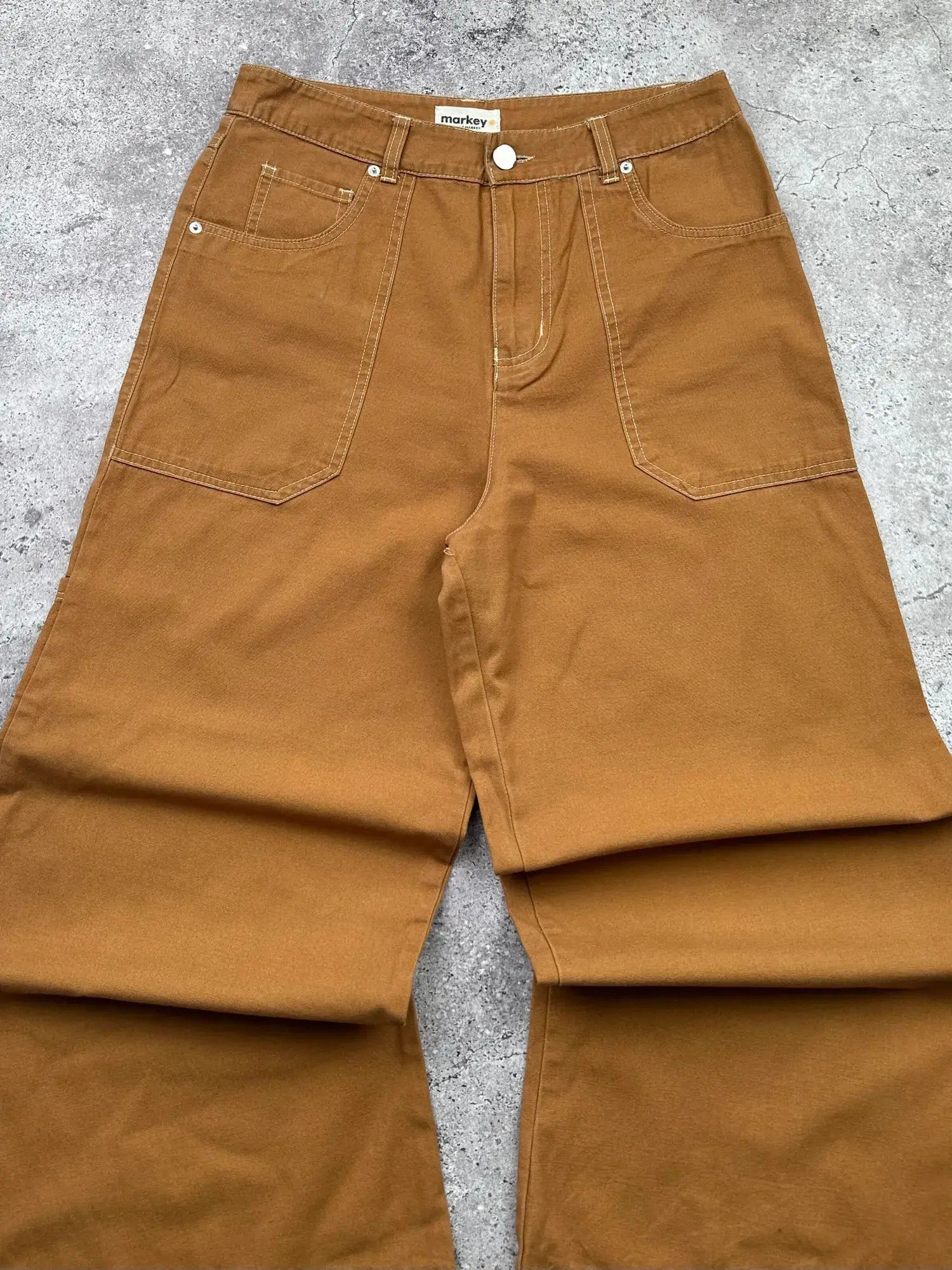 Japanese Brand Vintage Wide Parachute Pants C222(V131) Size 30" / US 8 / IT 44 - 2 Thumbnail