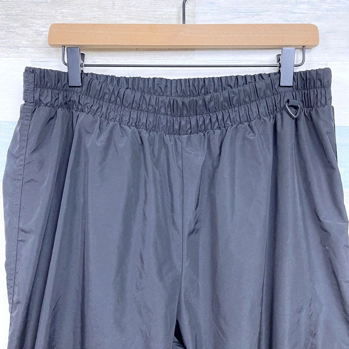 Columbia Columbia Vintage Nylon Rain Pants Black Elastic Mens XL Size US 34 / EU 50 - 2 Thumbnail