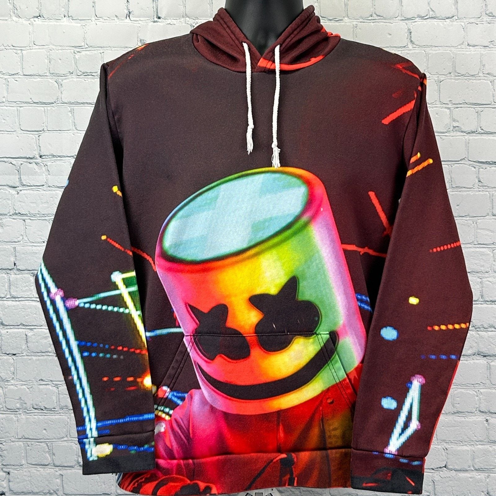 Other DJ Marshmello Hoodie Hooded Sweatshirt EDM Trap L Large Size US L / EU 52-54 / 3 - 1 Thumbnail