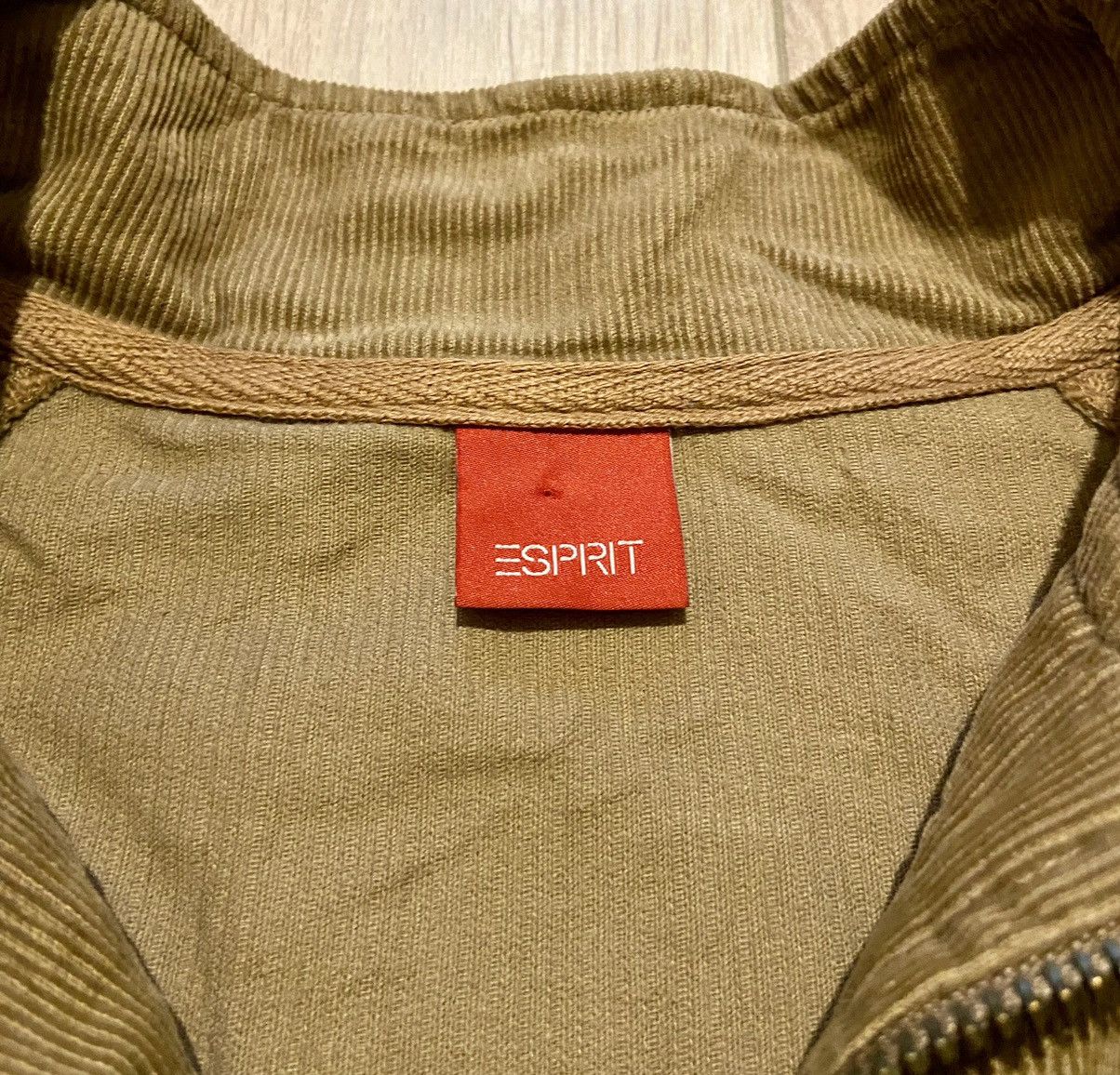 Esprit Esprit vintage light zip jacket Size US L / EU 52-54 / 3 - 9 Thumbnail