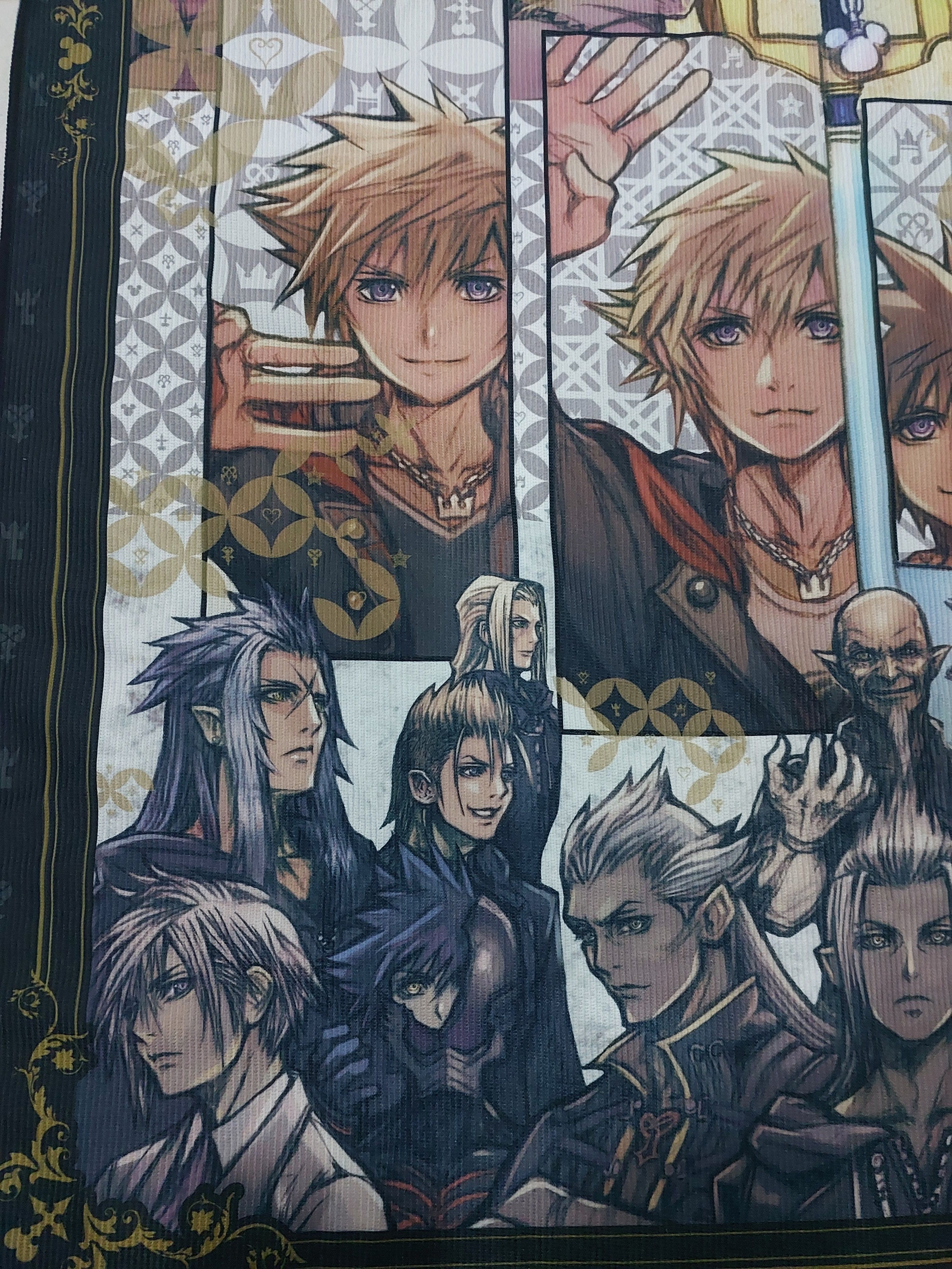 Disney × Playstation × Vintage KINGDOM HEARTS DISPLAY TOWEL Size ONE SIZE - 9 Thumbnail