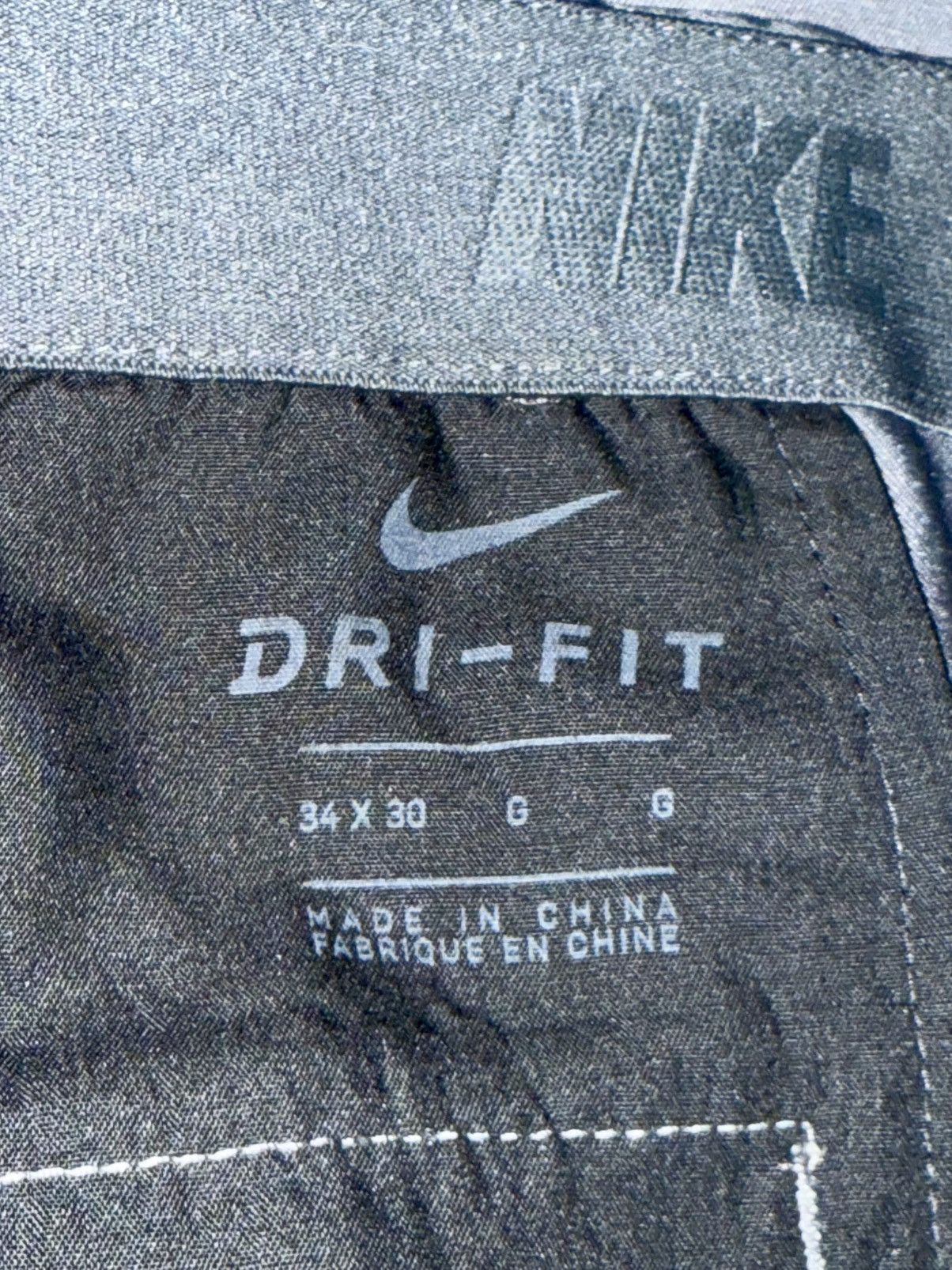 Nike Nike Golf Dri-FIT Trousers Slim Fit Charcoal Gray Size 34 Size US 32 / EU 48 - 3 Thumbnail