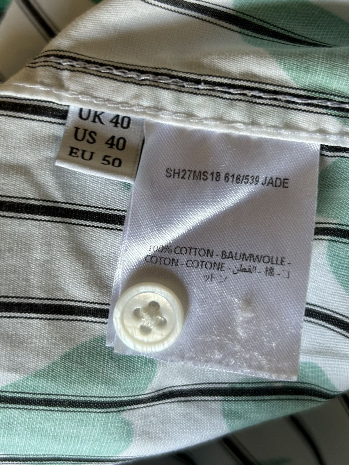 JW Anderson J.W. Anderson Green Heart Shirt Size US M / EU 48-50 / 2 - 5 Thumbnail